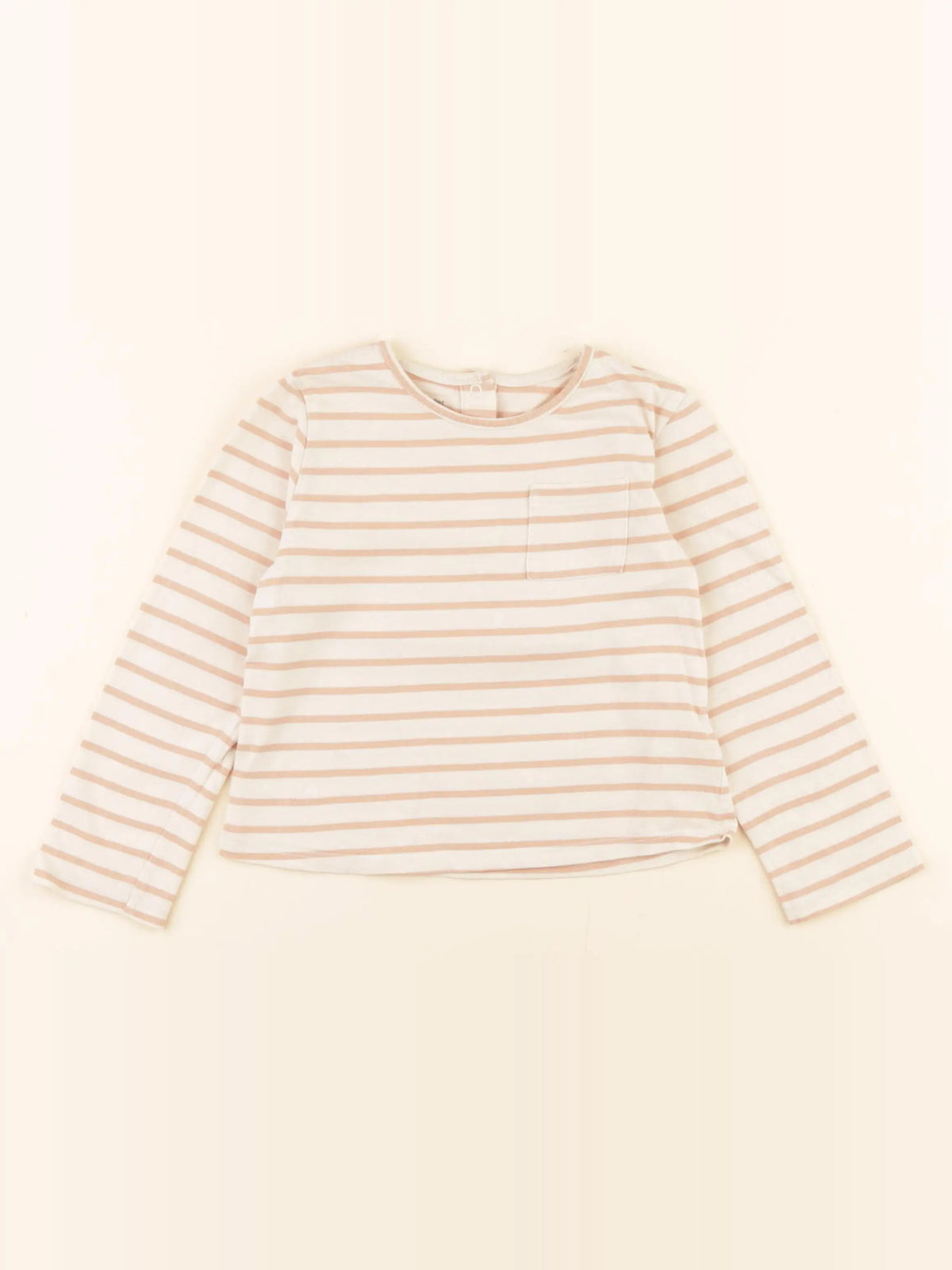 Vertbaudet - tee-shirt beige - 36 mois