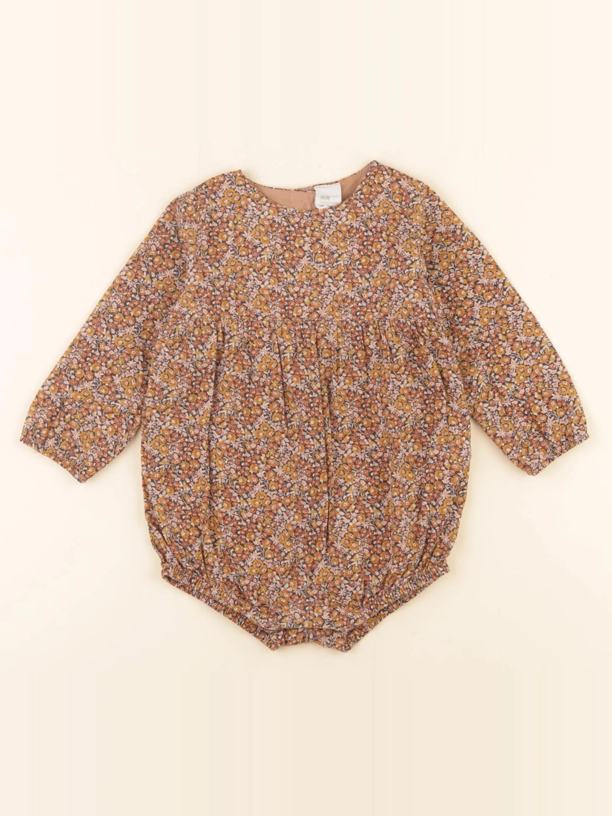 H&M - combinaison marron - 9 mois