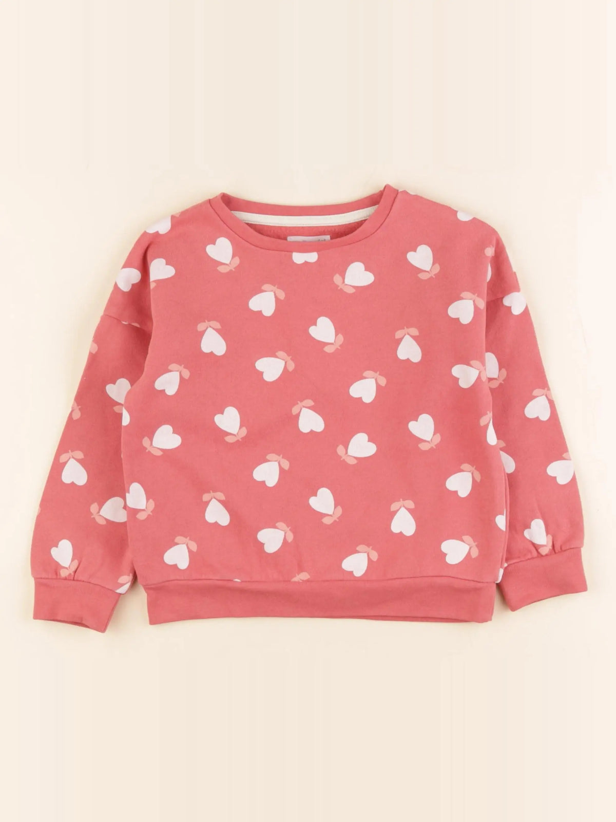 Vertbaudet - sweat rose - 3 ans