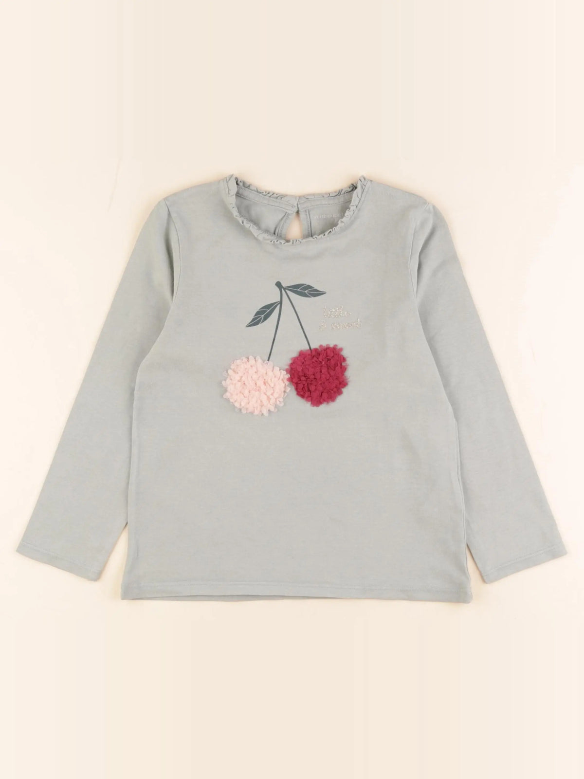 Vertbaudet - tee-shirt vert - 6 ans