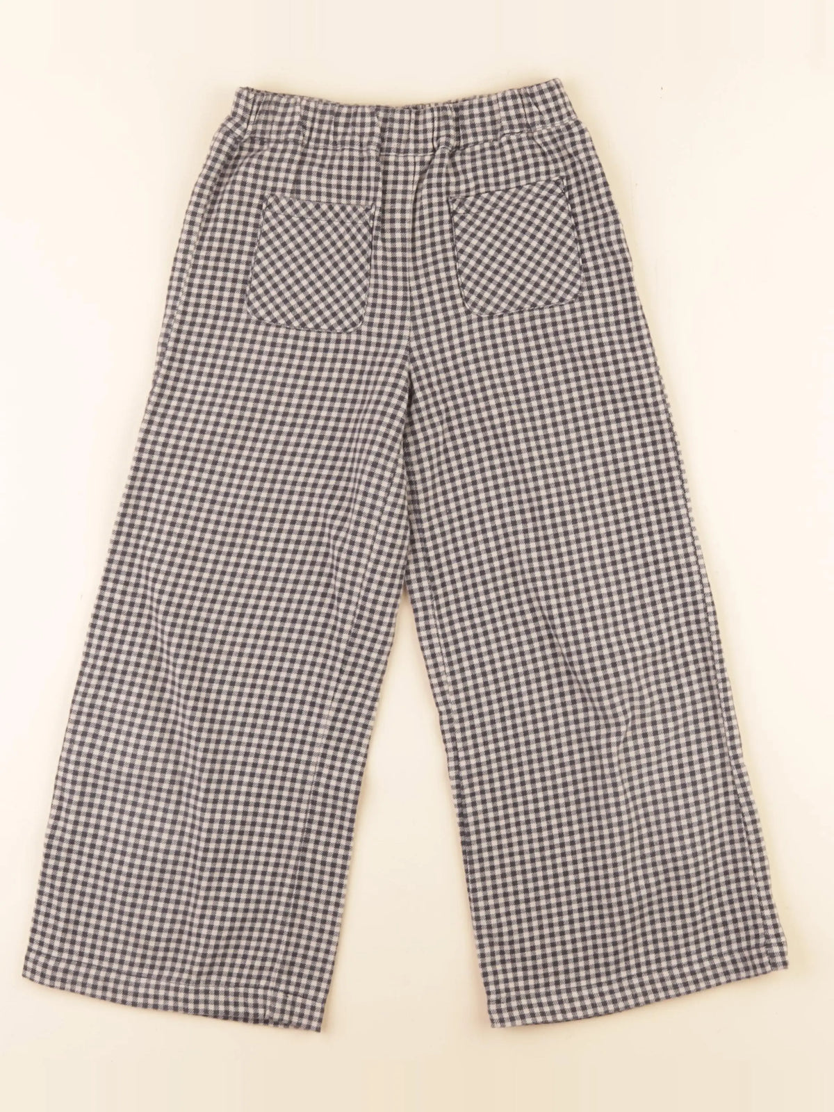 Vertbaudet - pantalon beige, gris - 8 ans