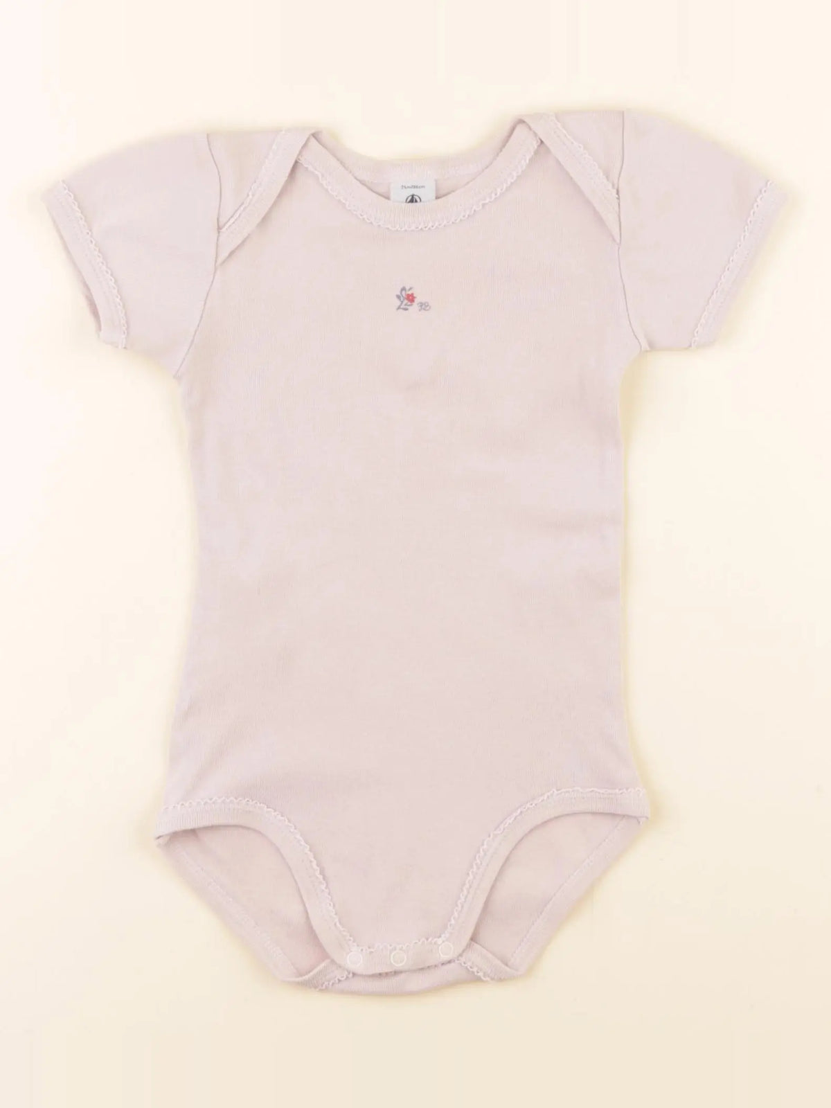 Petit Bateau - body rose - 24 mois