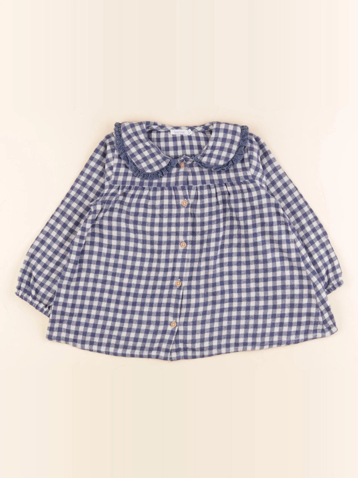 Boutchou - blouse bleu, blanc - 36 mois