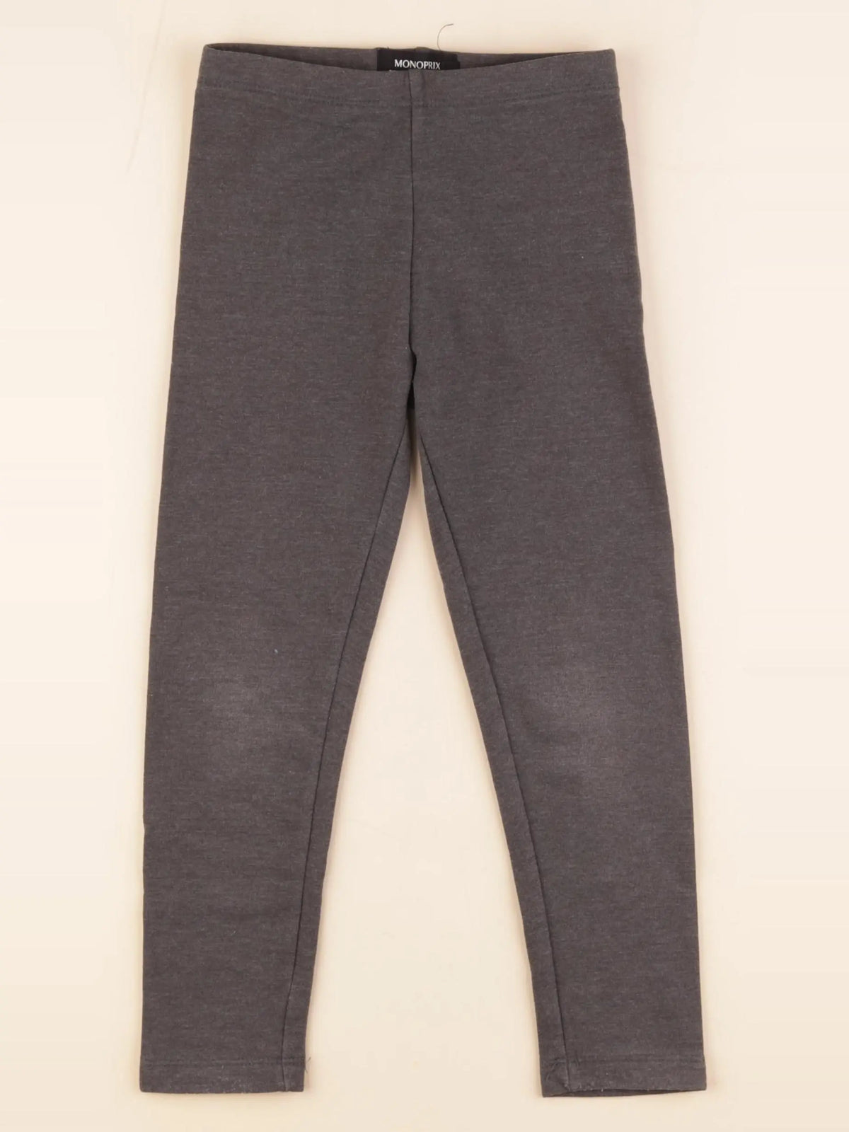 Monoprix - legging doublé gris - 4 ans