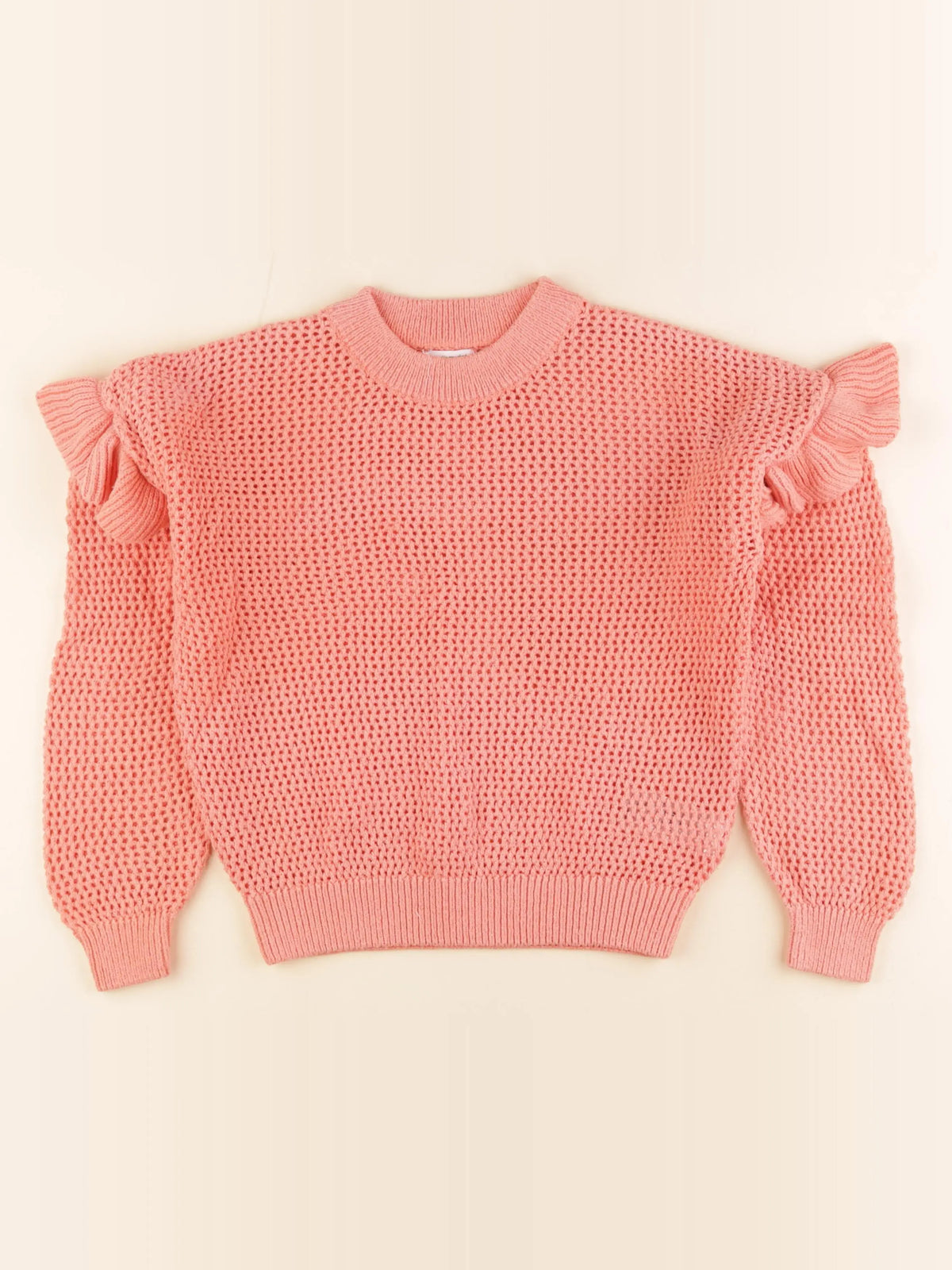 Vertbaudet - pull rose - 10 ans