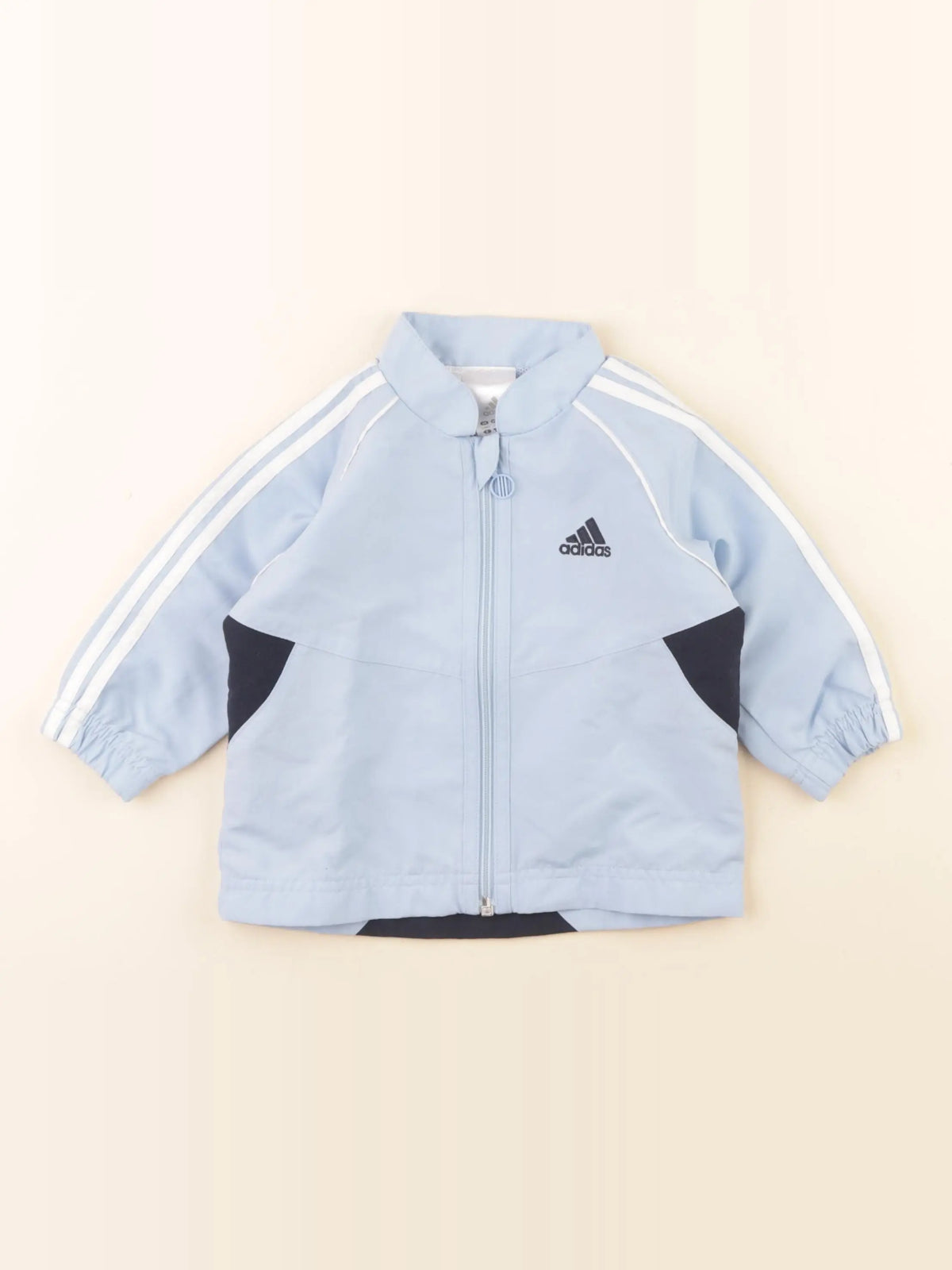 Adidas - sweat bleu - 12 mois