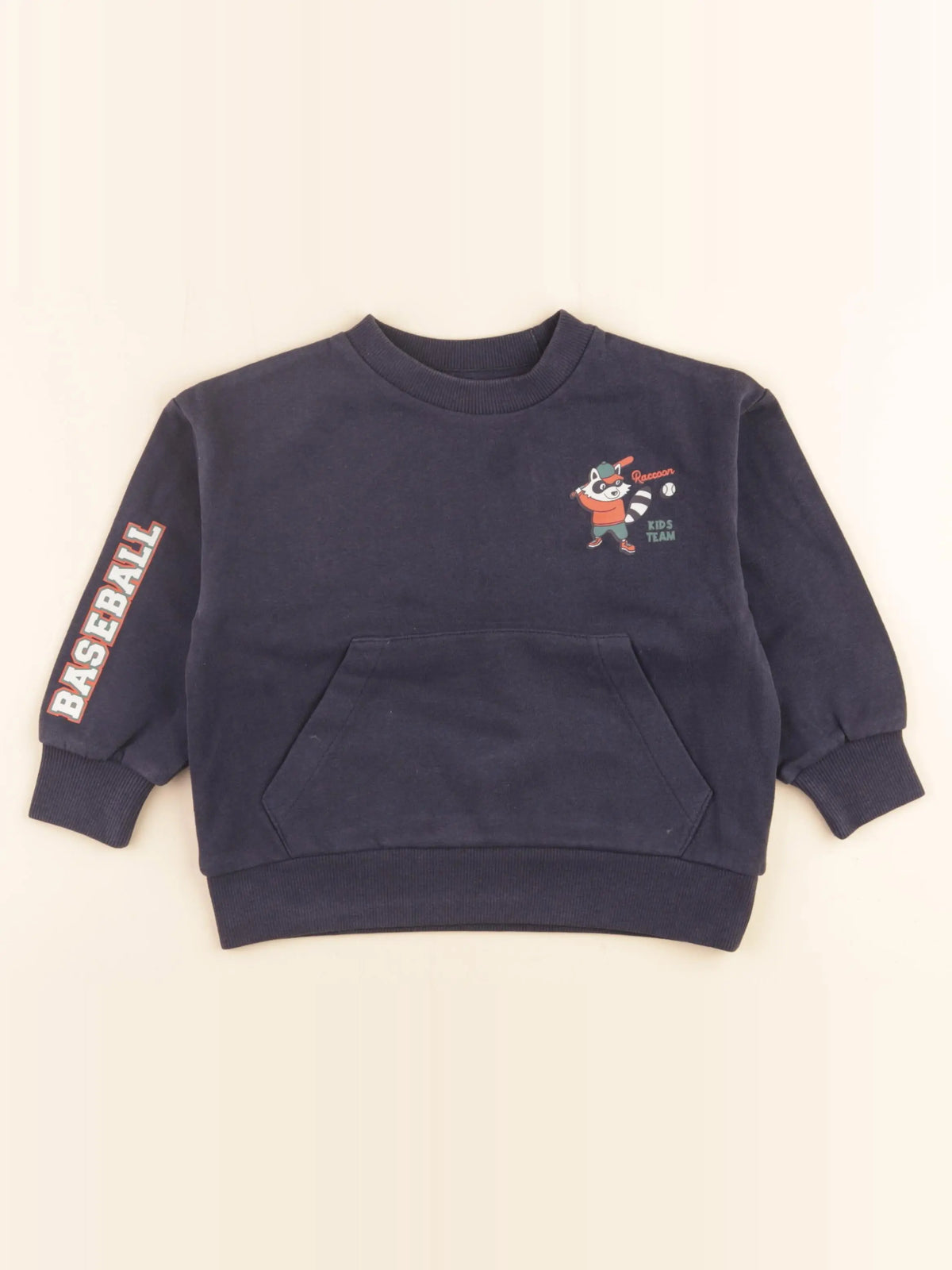 Vertbaudet - sweat bleu - 4 ans