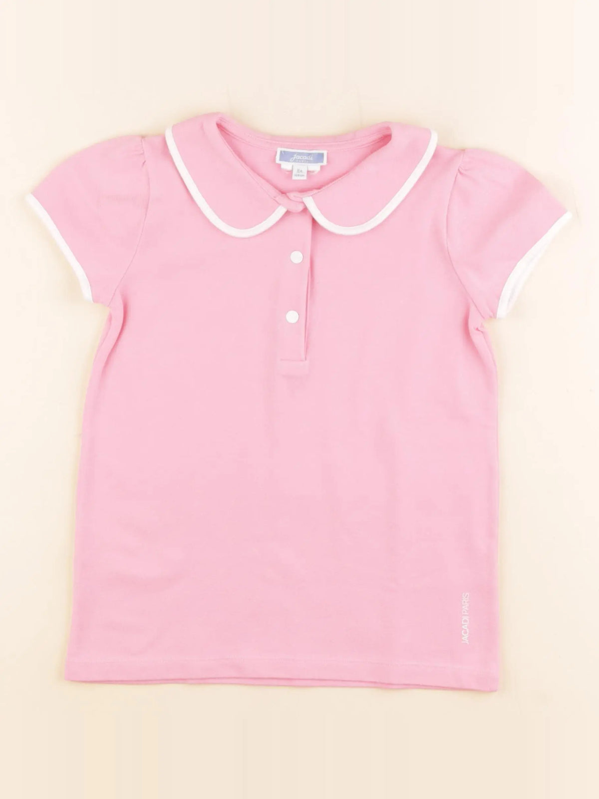 Jacadi - tee-shirt rose - 8 ans