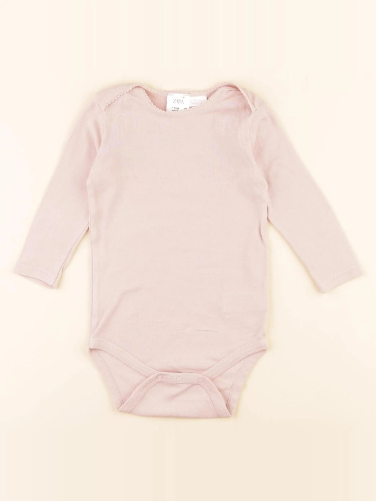 Zara - body rose - 12/18 mois