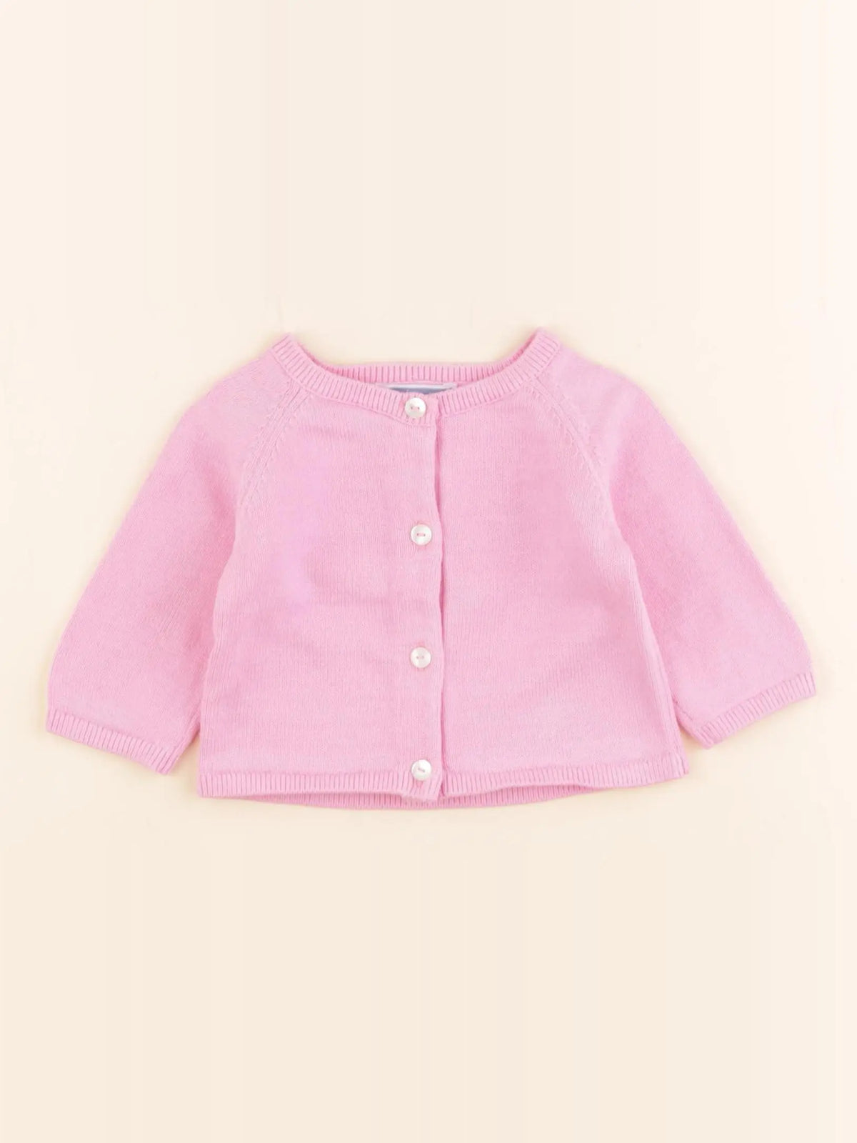 Jacadi - gilet rose - 3 mois