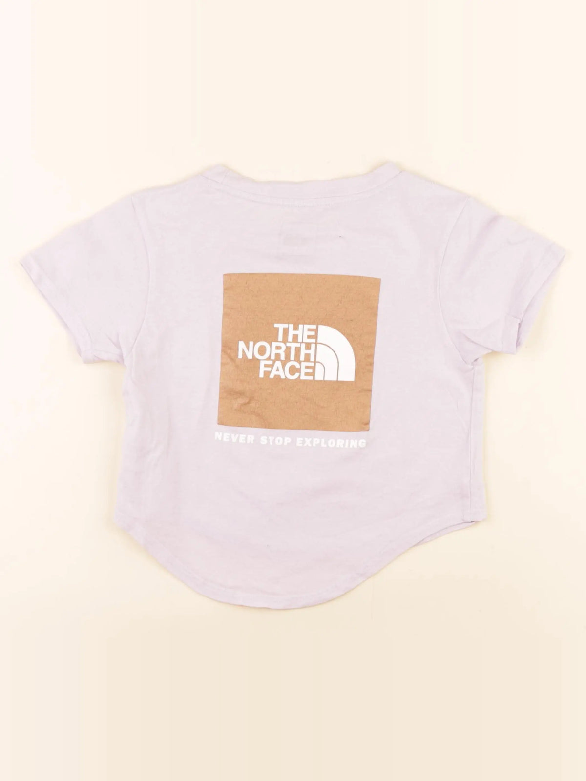 The North Face - tee-shirt imprimé au dos violet - 6 ans