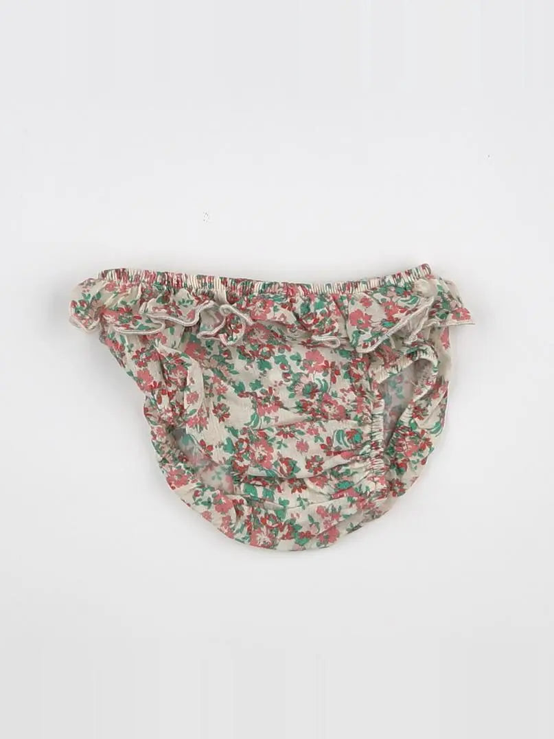 Emile et Ida - bloomer multicolore - 12 mois