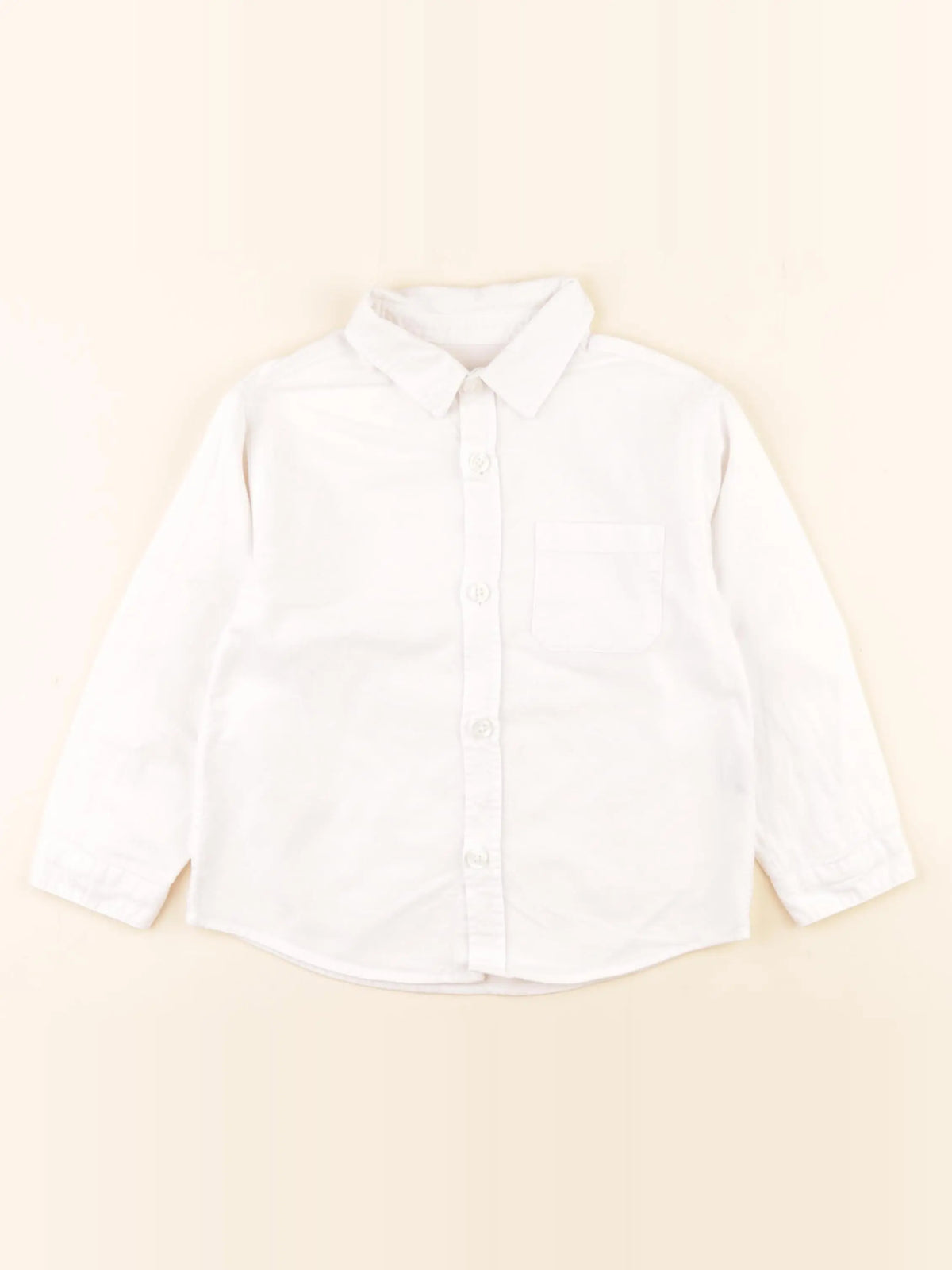 Zara - chemise blanc - 2/3 ans