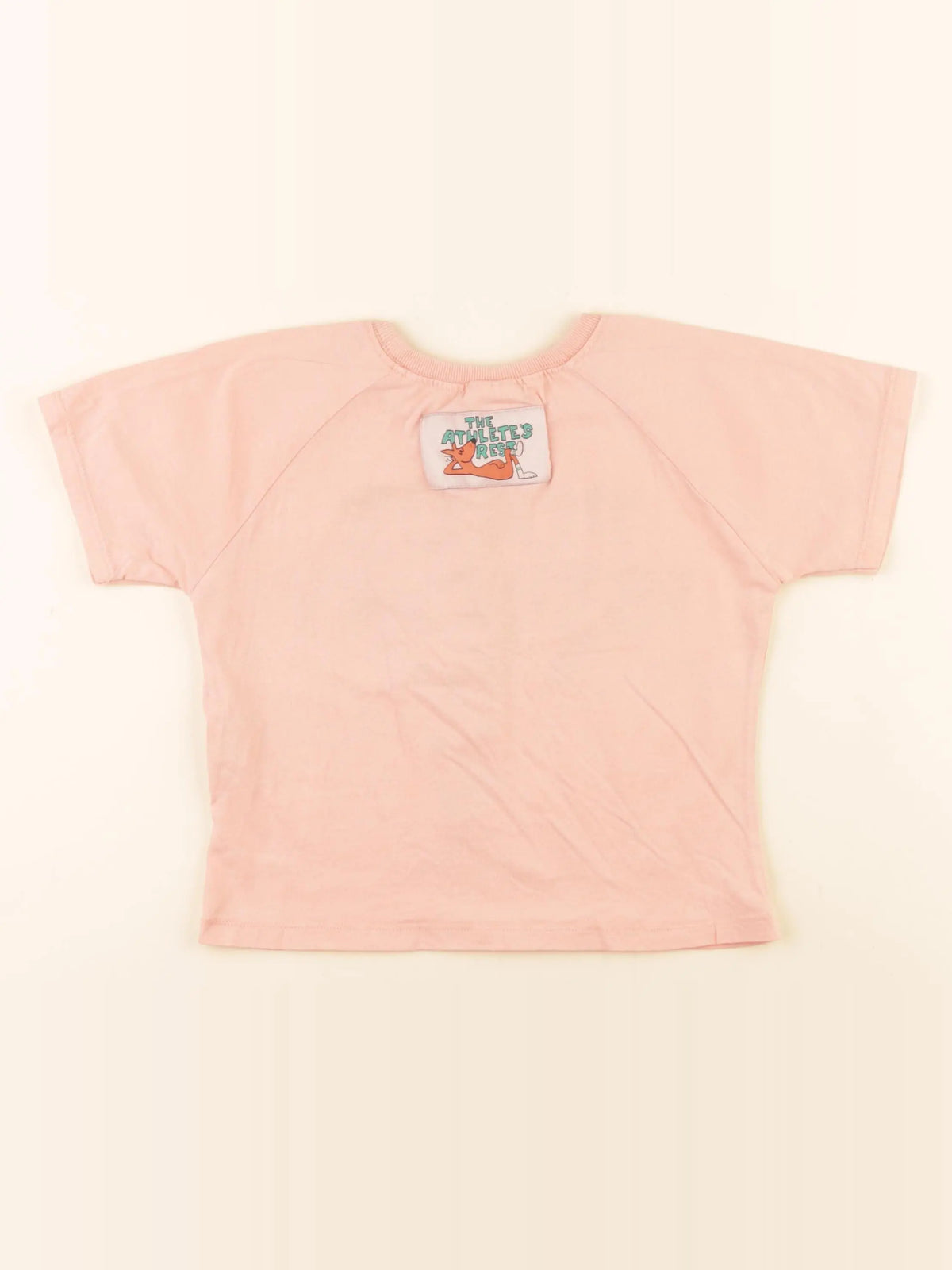 Zara - tee-shirt orange - 3 ans