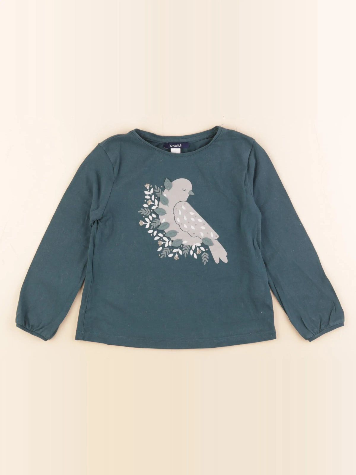 Okaidi - tee-shirt bleu - 4 ans