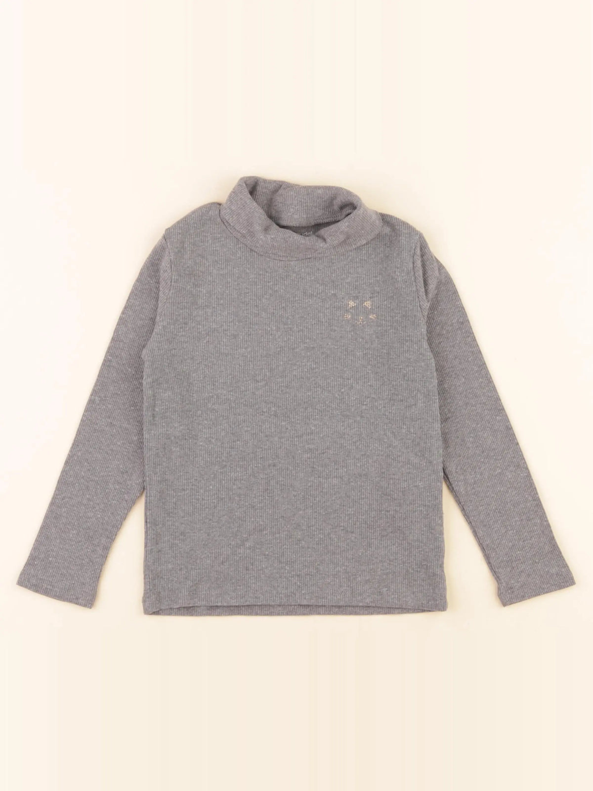 Vertbaudet - sous-pull gris - 4 ans