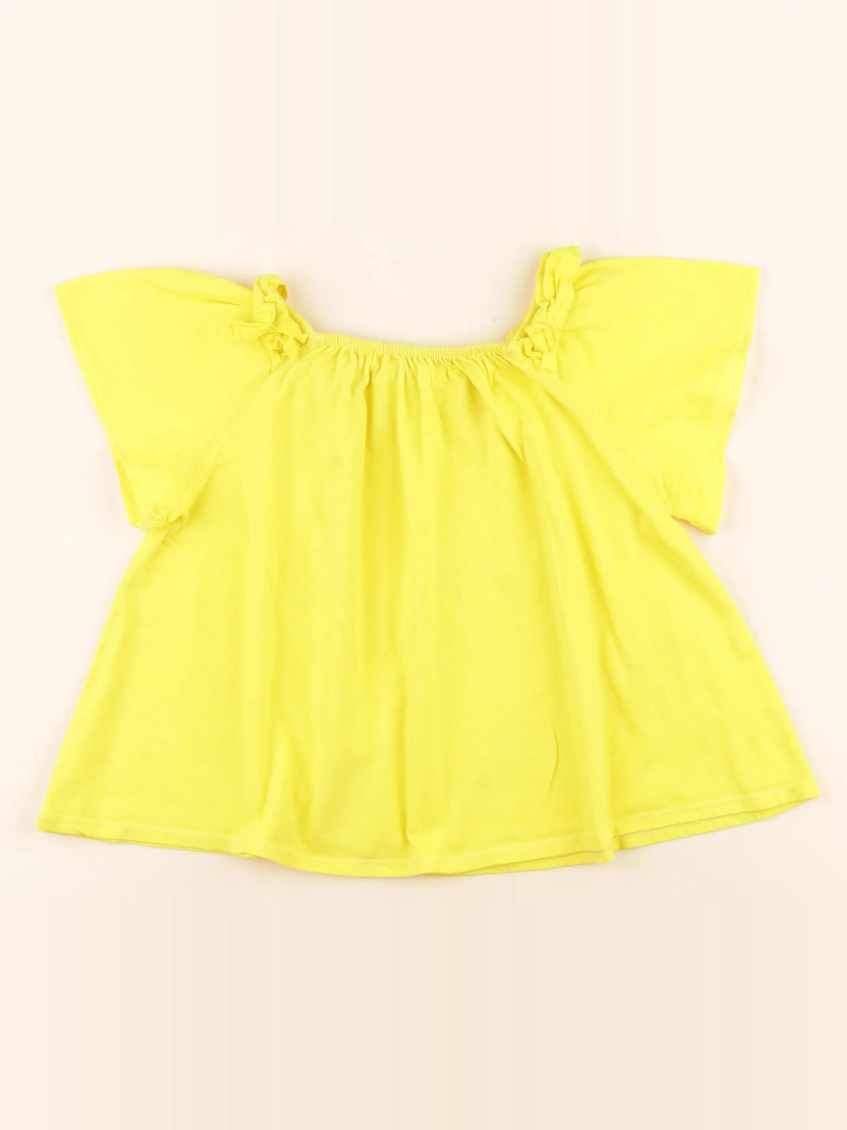 Zara - tee-shirt jaune - 8 ans