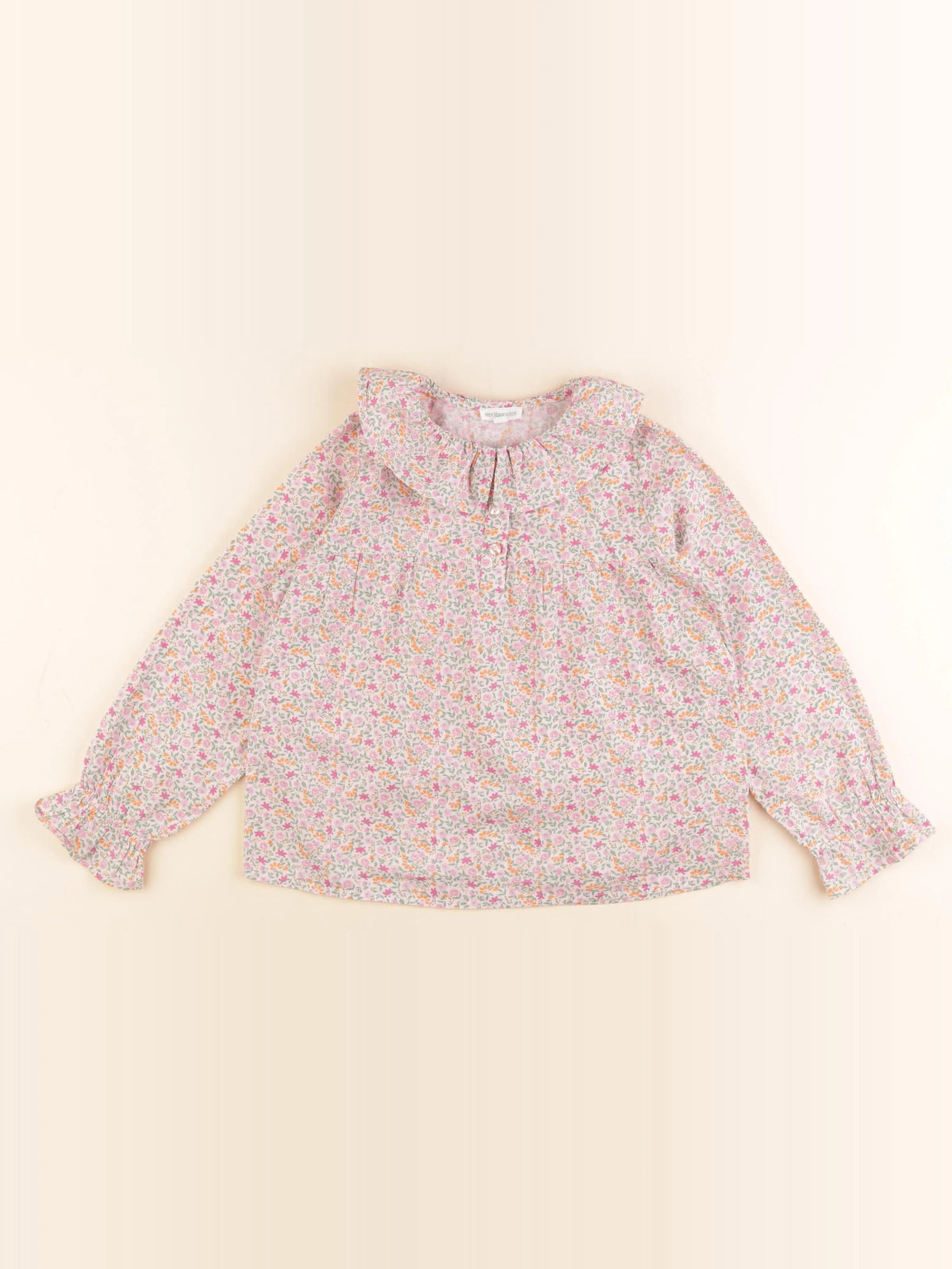 Vertbaudet - blouse multicolore - 7 ans
