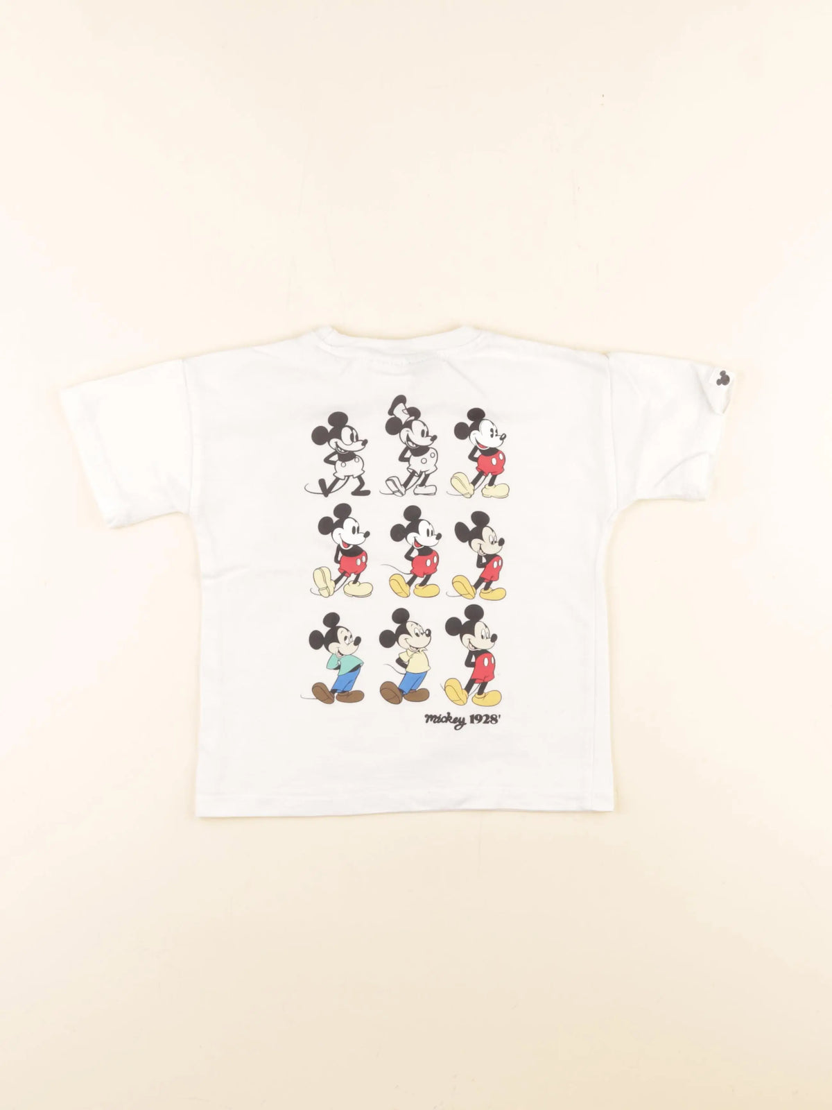 Zara - tee-shirt imprimé au dos blanc - 3 ans
