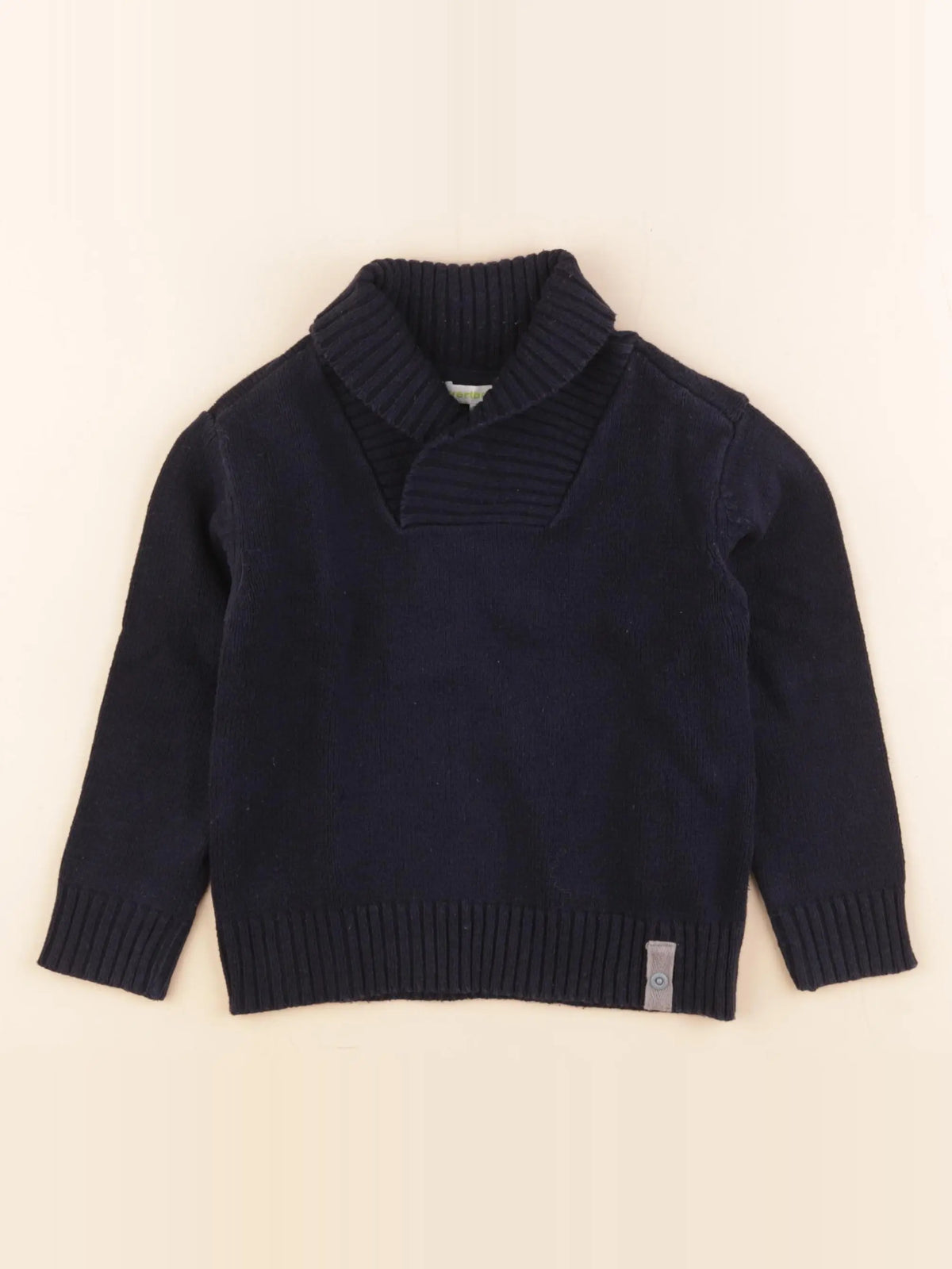 Vertbaudet - pull bleu - 4 ans
