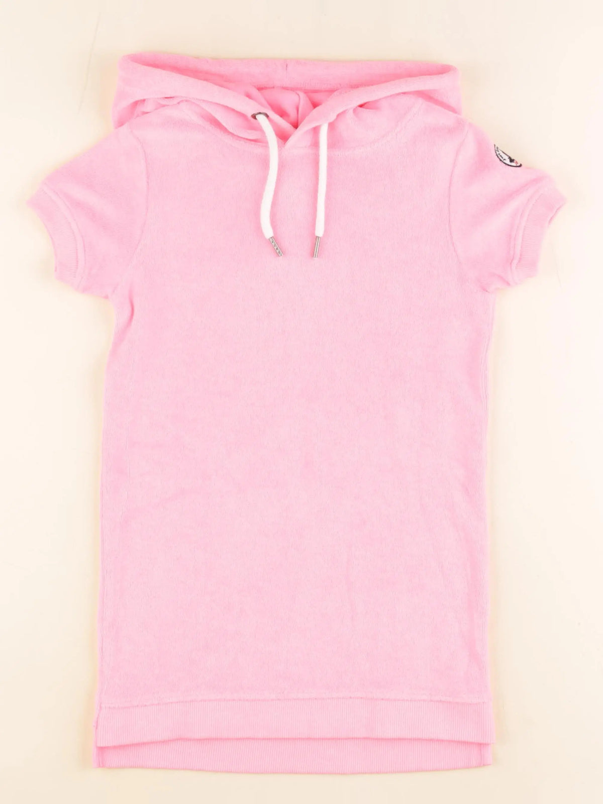 Jott - robe rose fluo - 4/6 ans