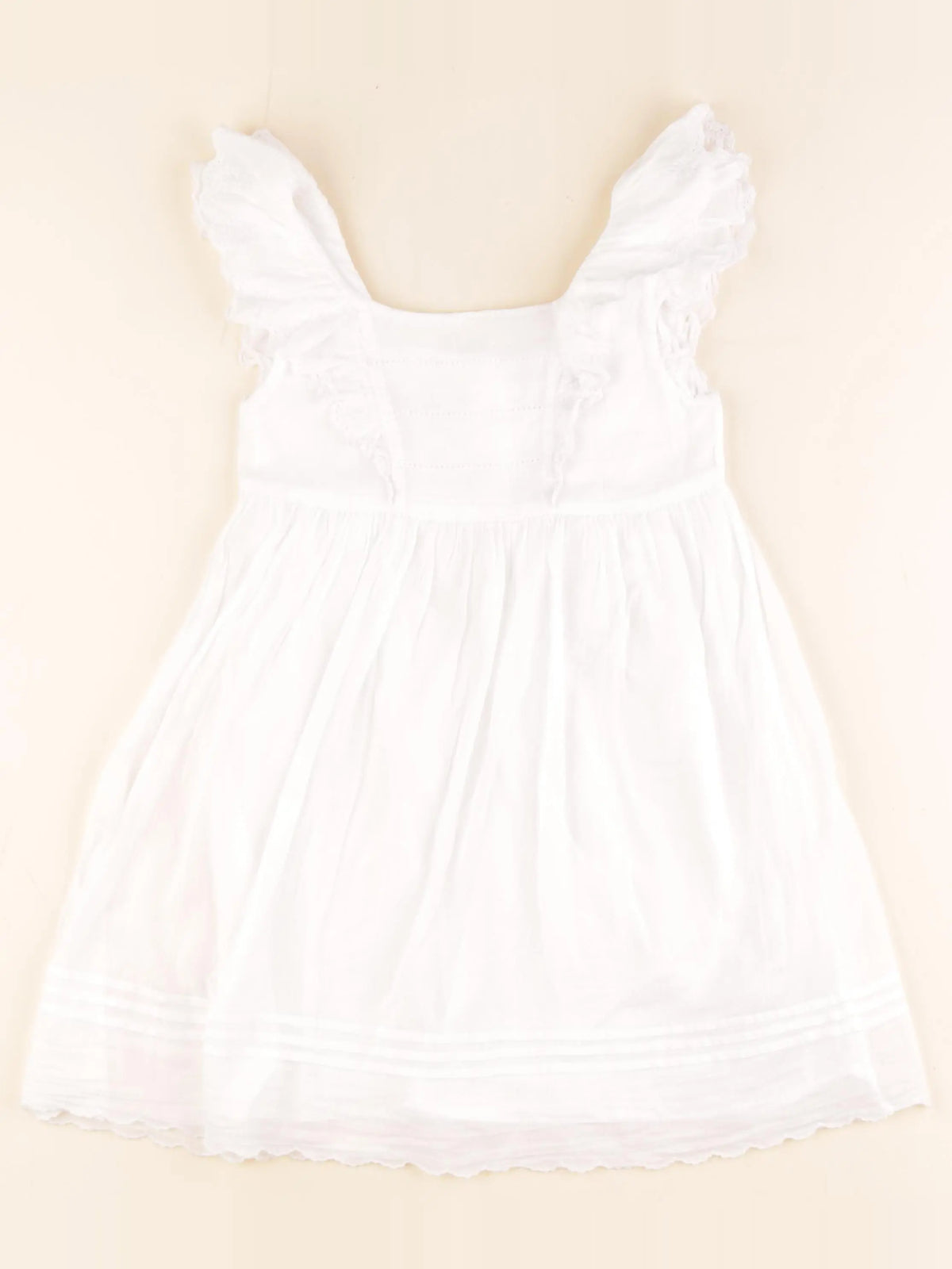 Cyrillus - robe blanc - 6 ans