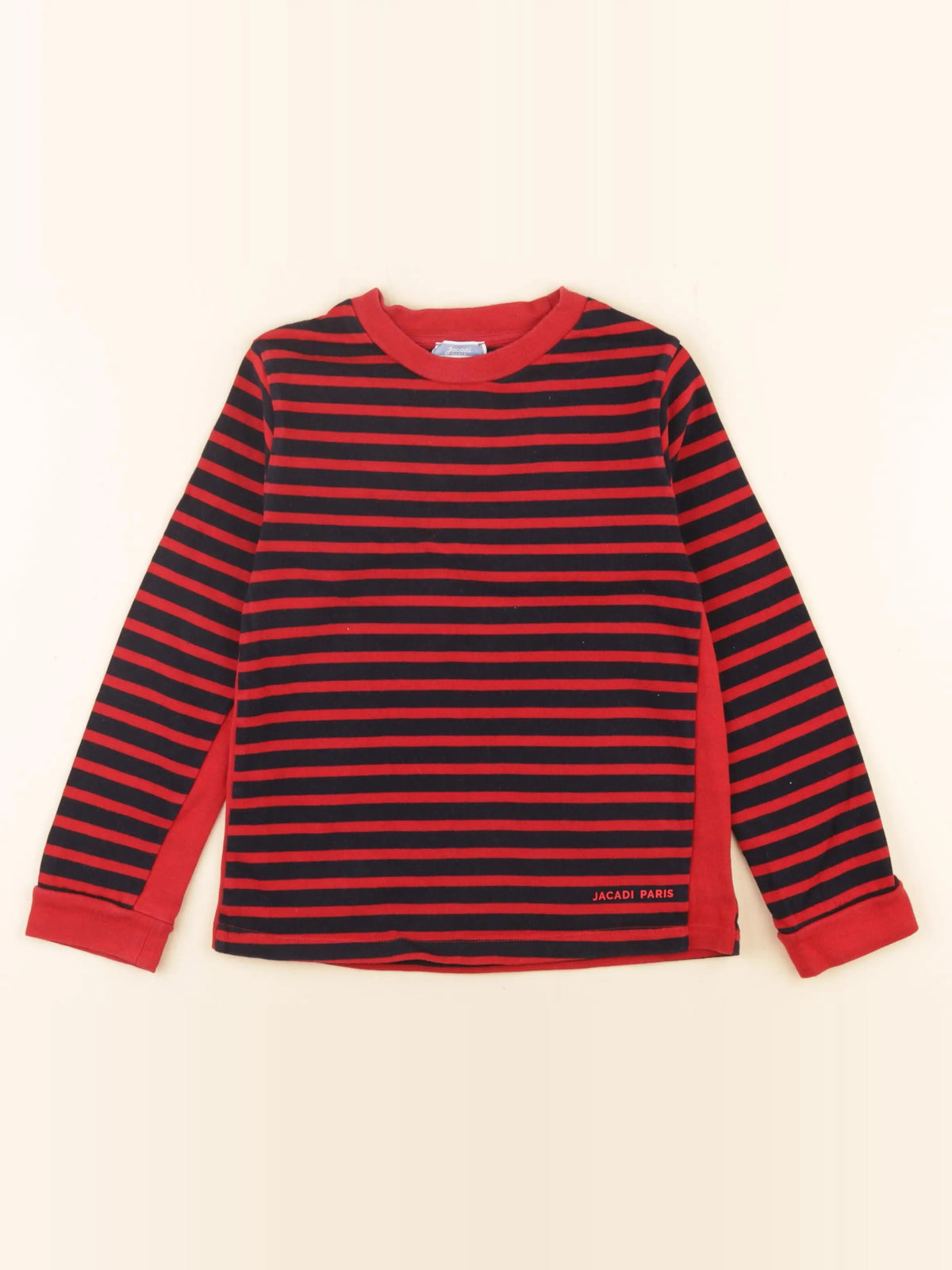 Jacadi - tee-shirt rouge, bleu - 8 ans