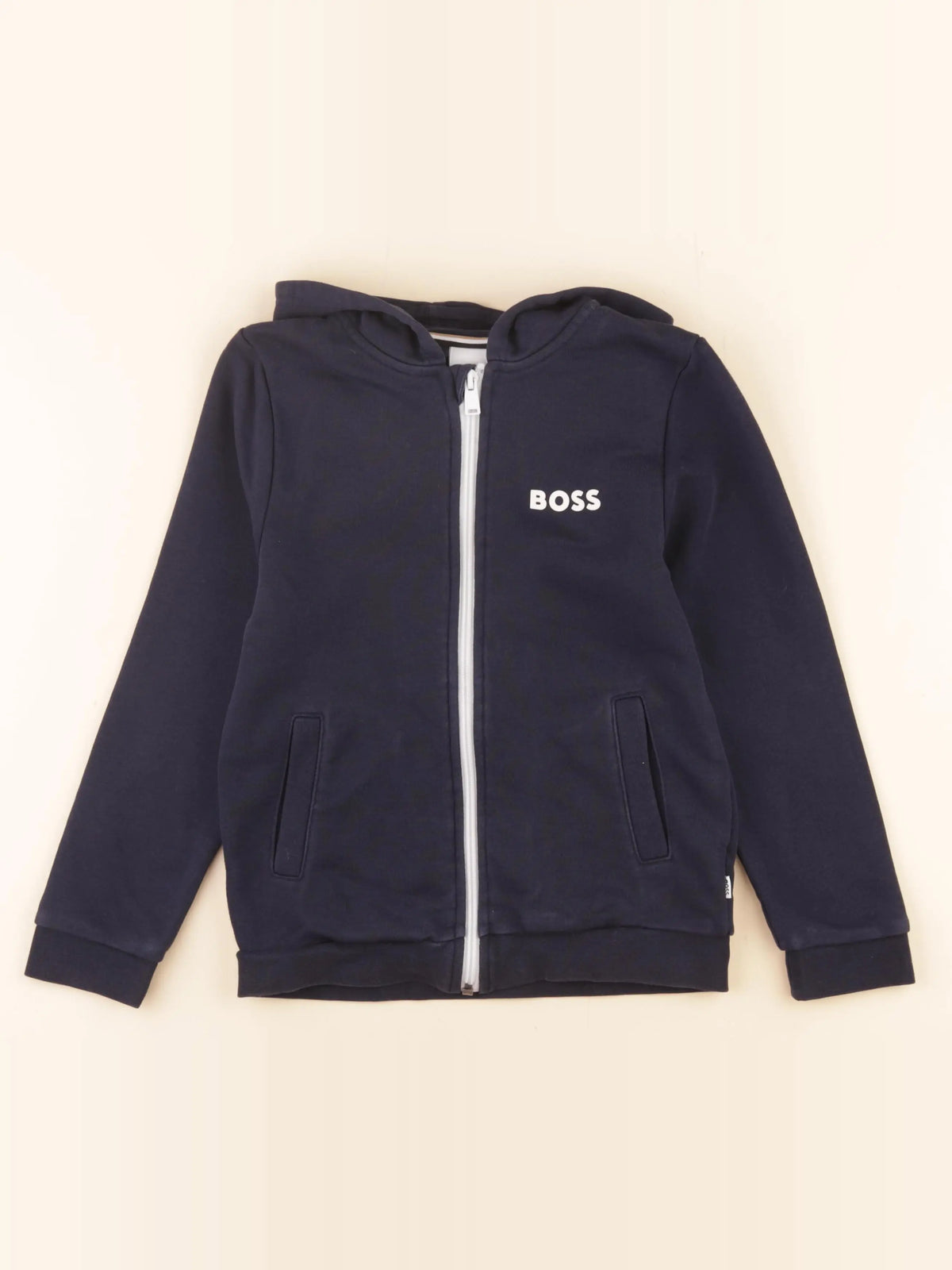 Hugo Boss - sweat bleu - 8 ans