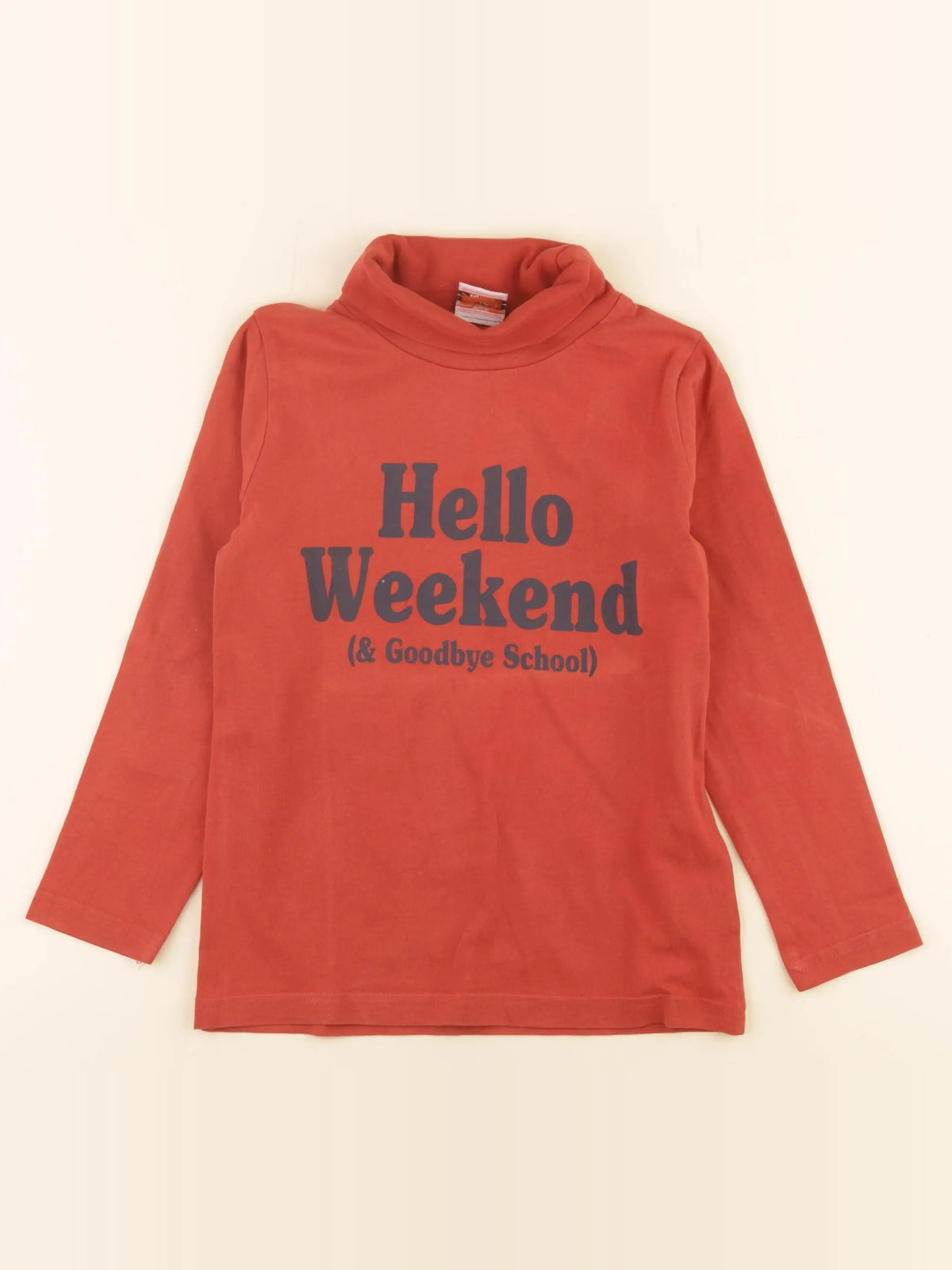 Tape à l'oeil - sous-pull rouge - 6 ans