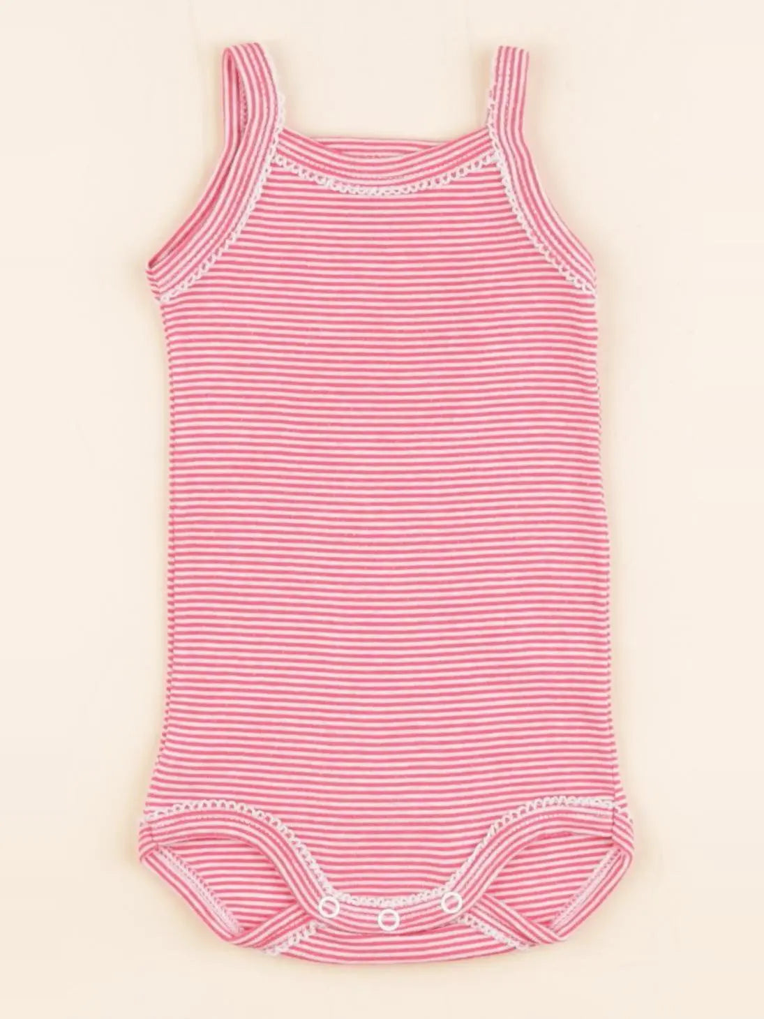 Petit Bateau - body rose - 3 mois