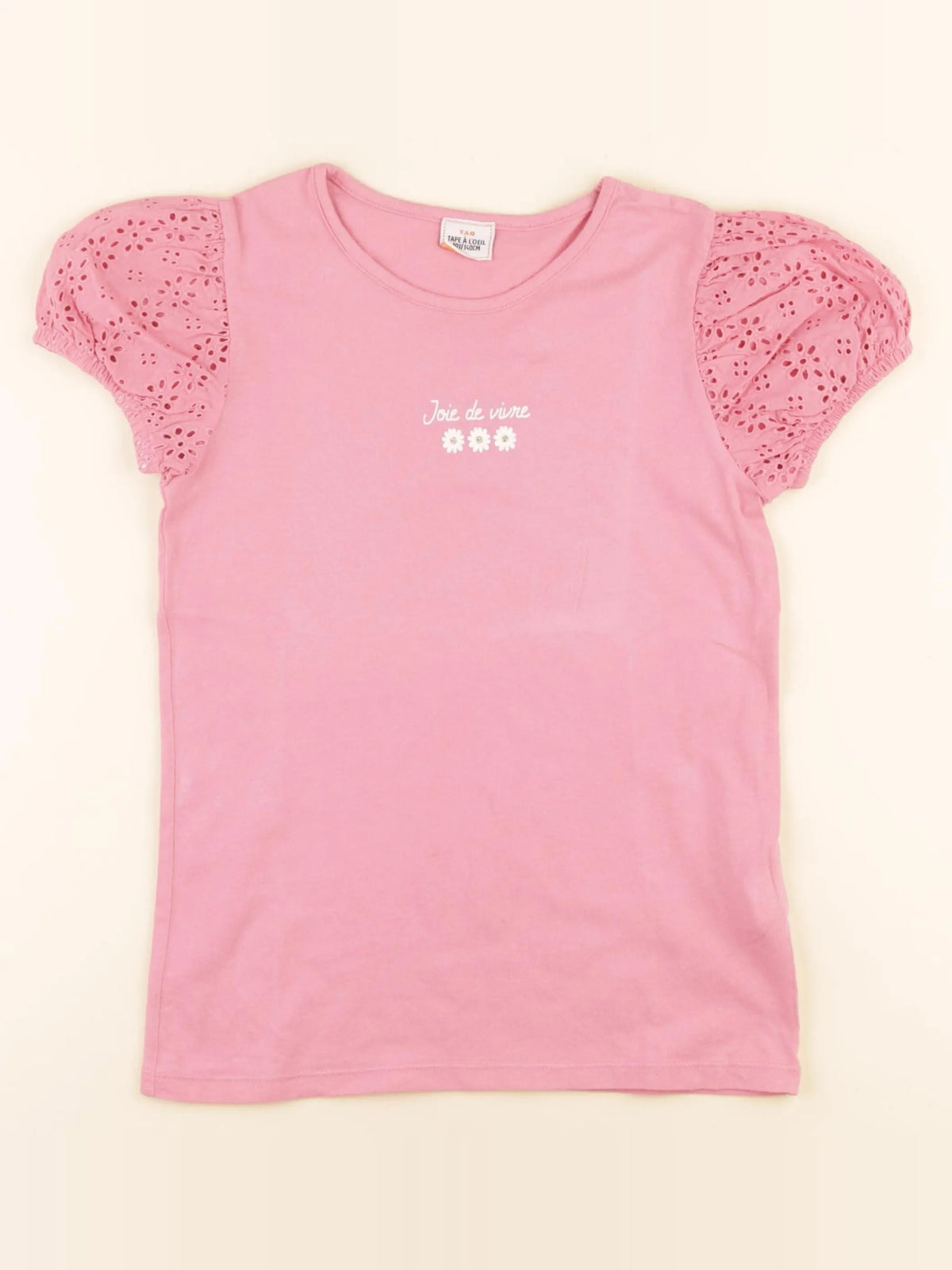 Tape à l'oeil - tee-shirt rose - 10 ans