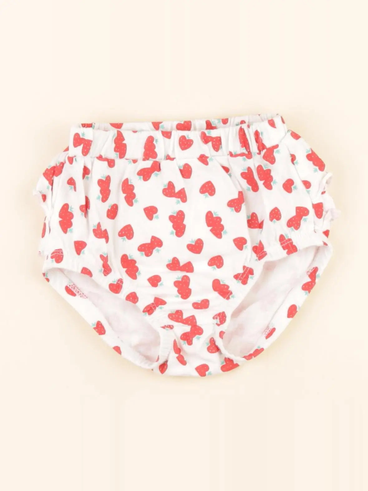 La Redoute - bloomer volants au dos rouge - 18 mois