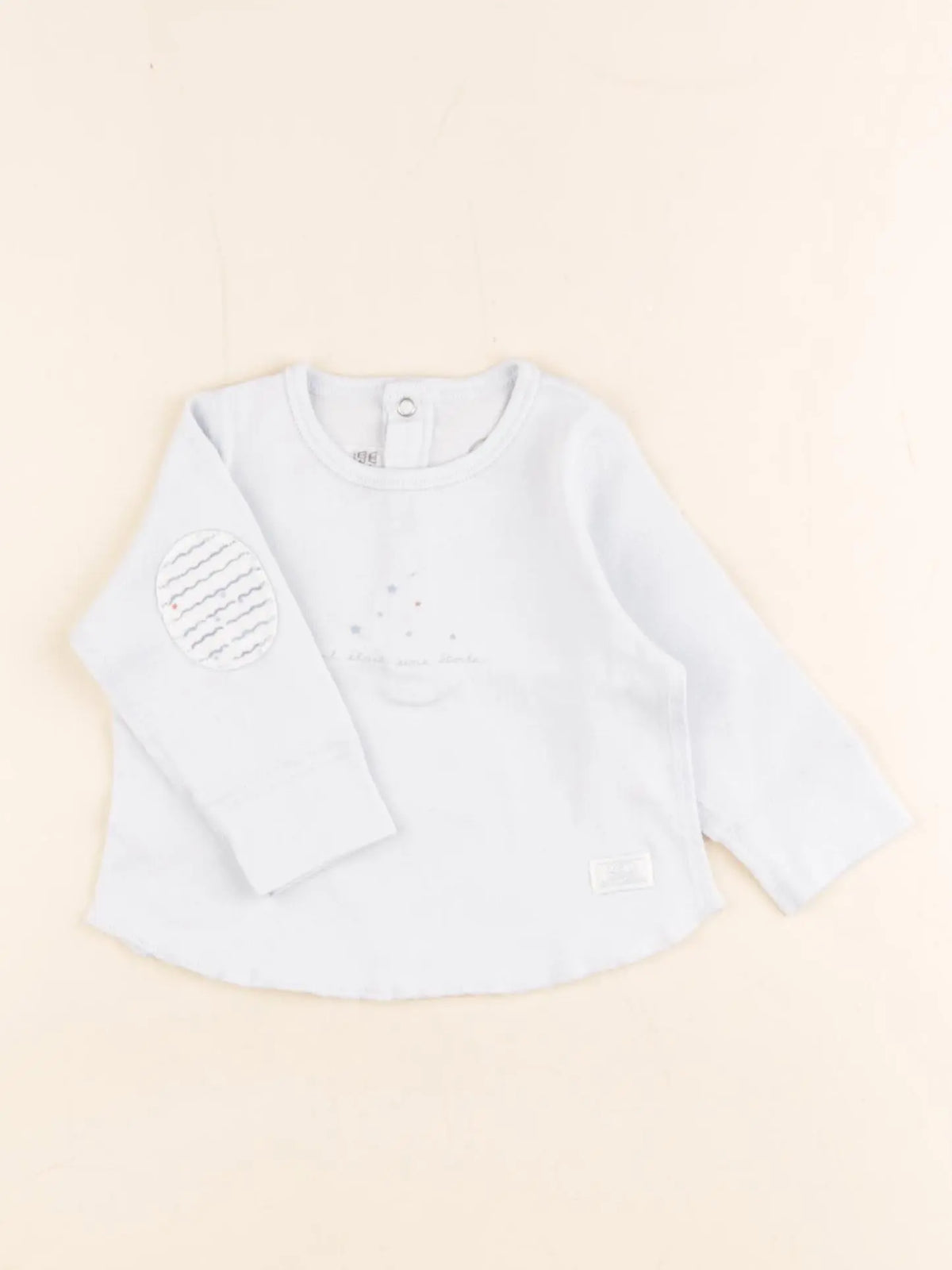 Petit Bateau - tee-shirt bleu - 3 mois