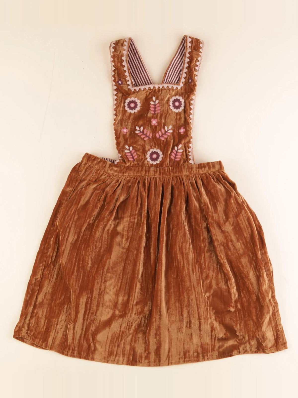 Louise Misha - robe marron - 8 ans
