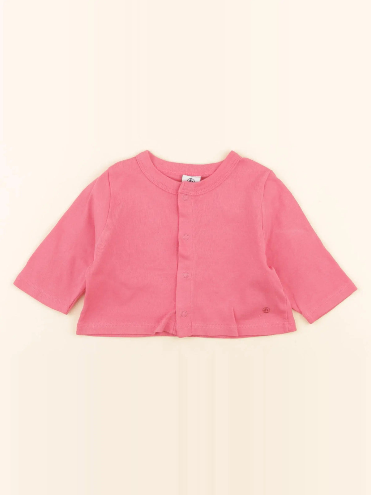 Petit Bateau - sweat rose - 3 mois