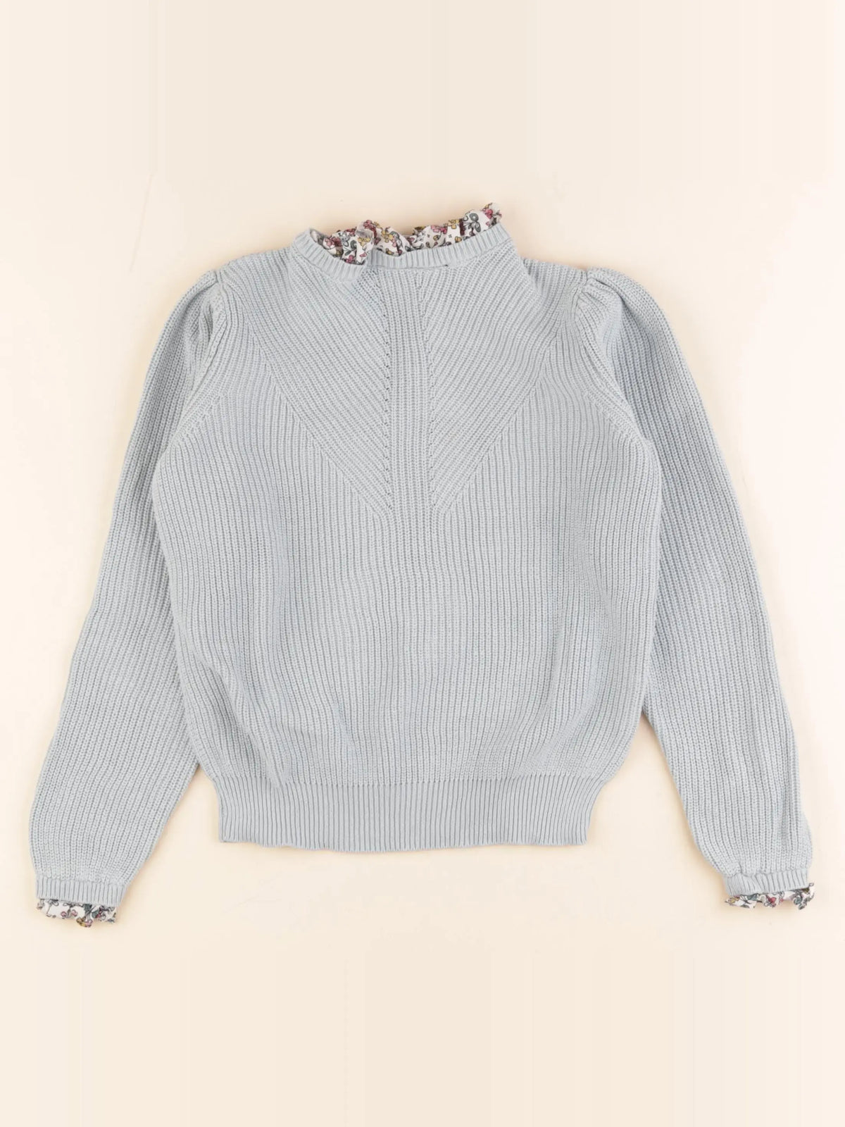 Monoprix - pull vert - 8 ans