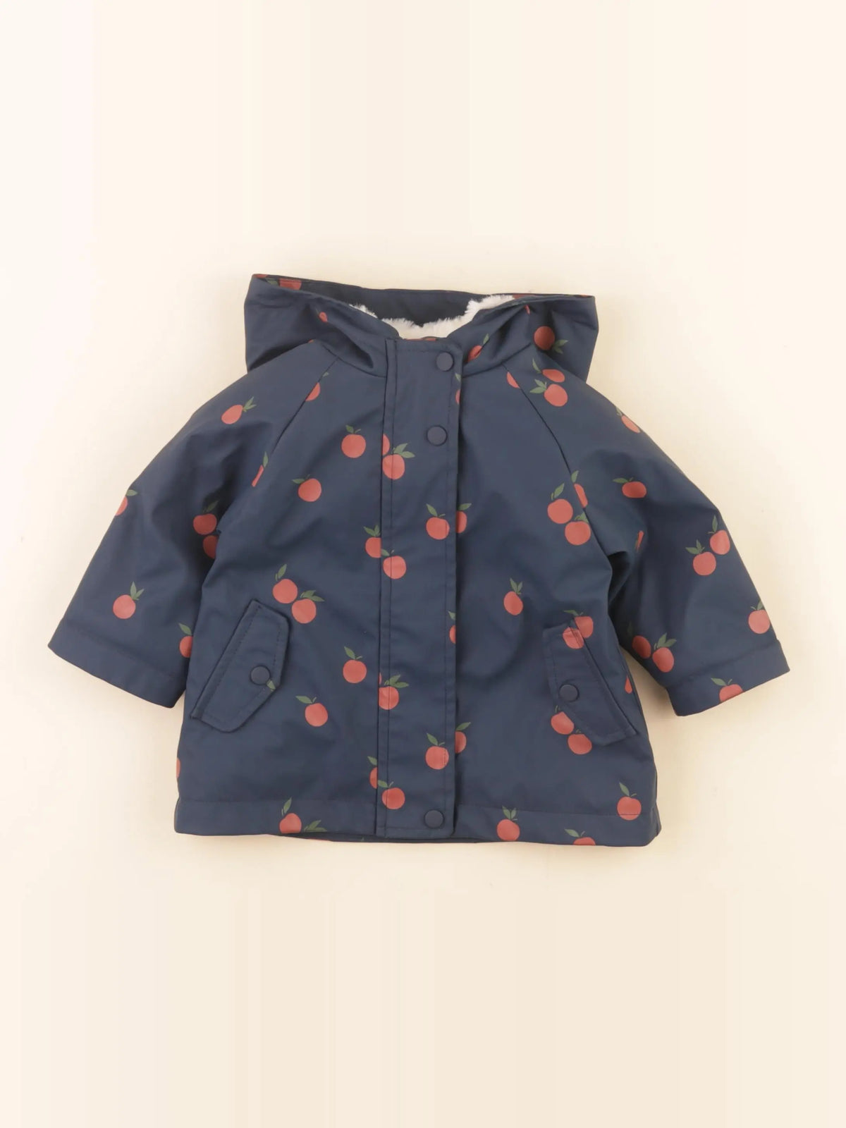 Vertbaudet - imperméable multicolore - 9 mois