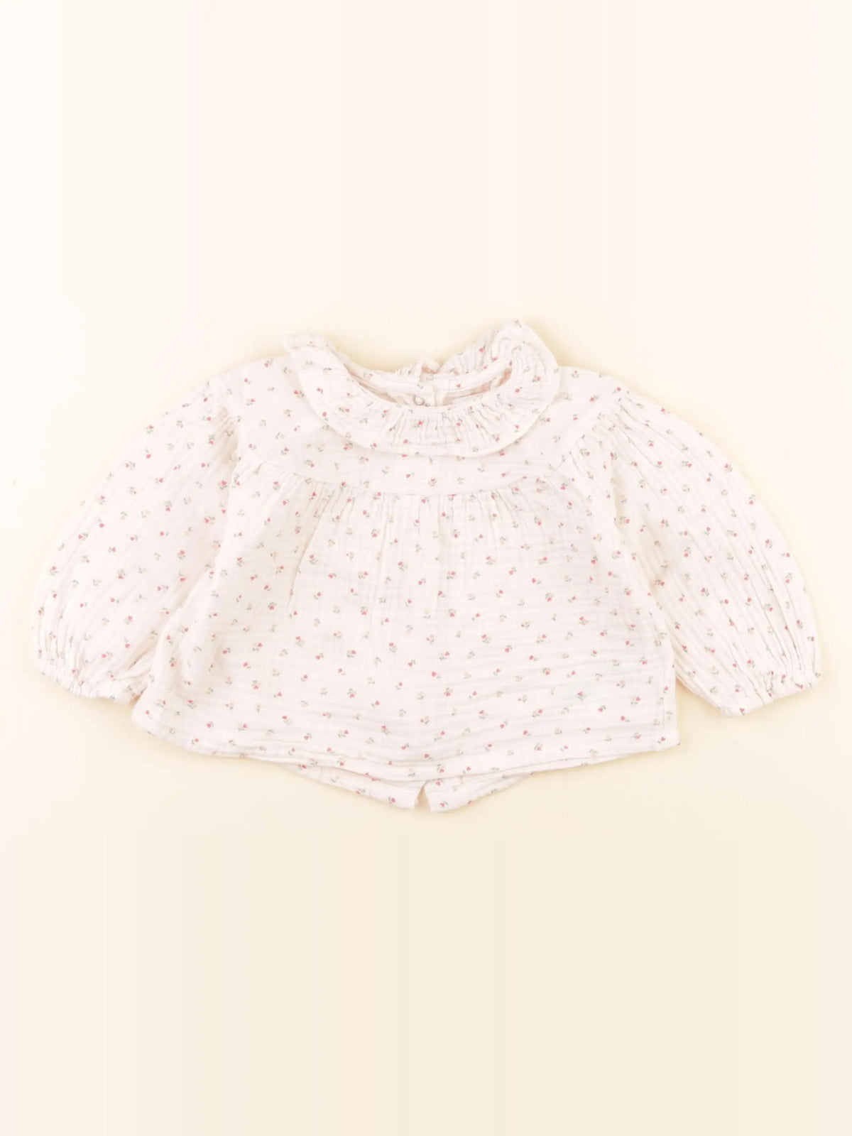 Vertbaudet - blouse multicolore - 9 mois