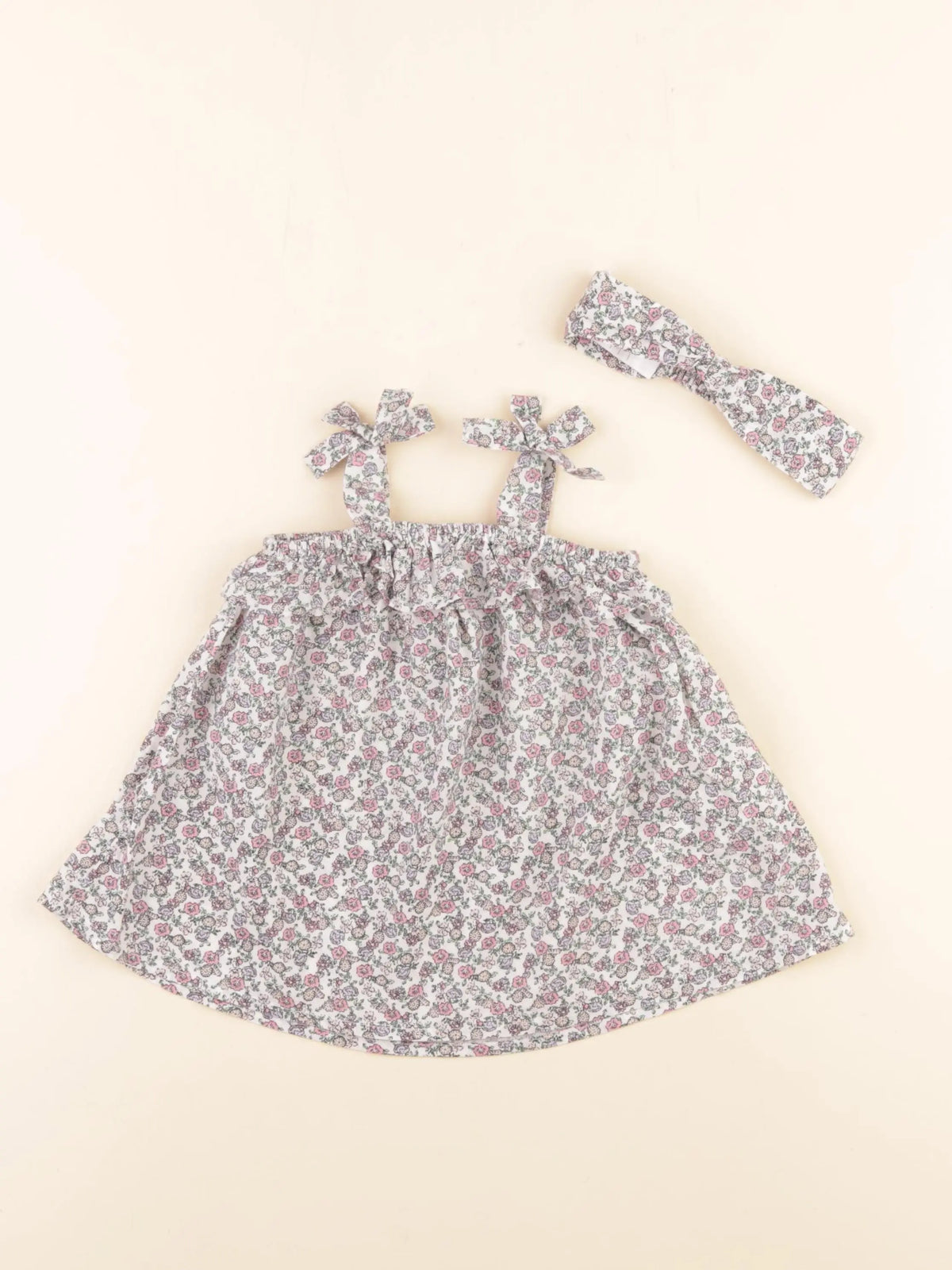Vertbaudet - blouse multicolore - 6 mois