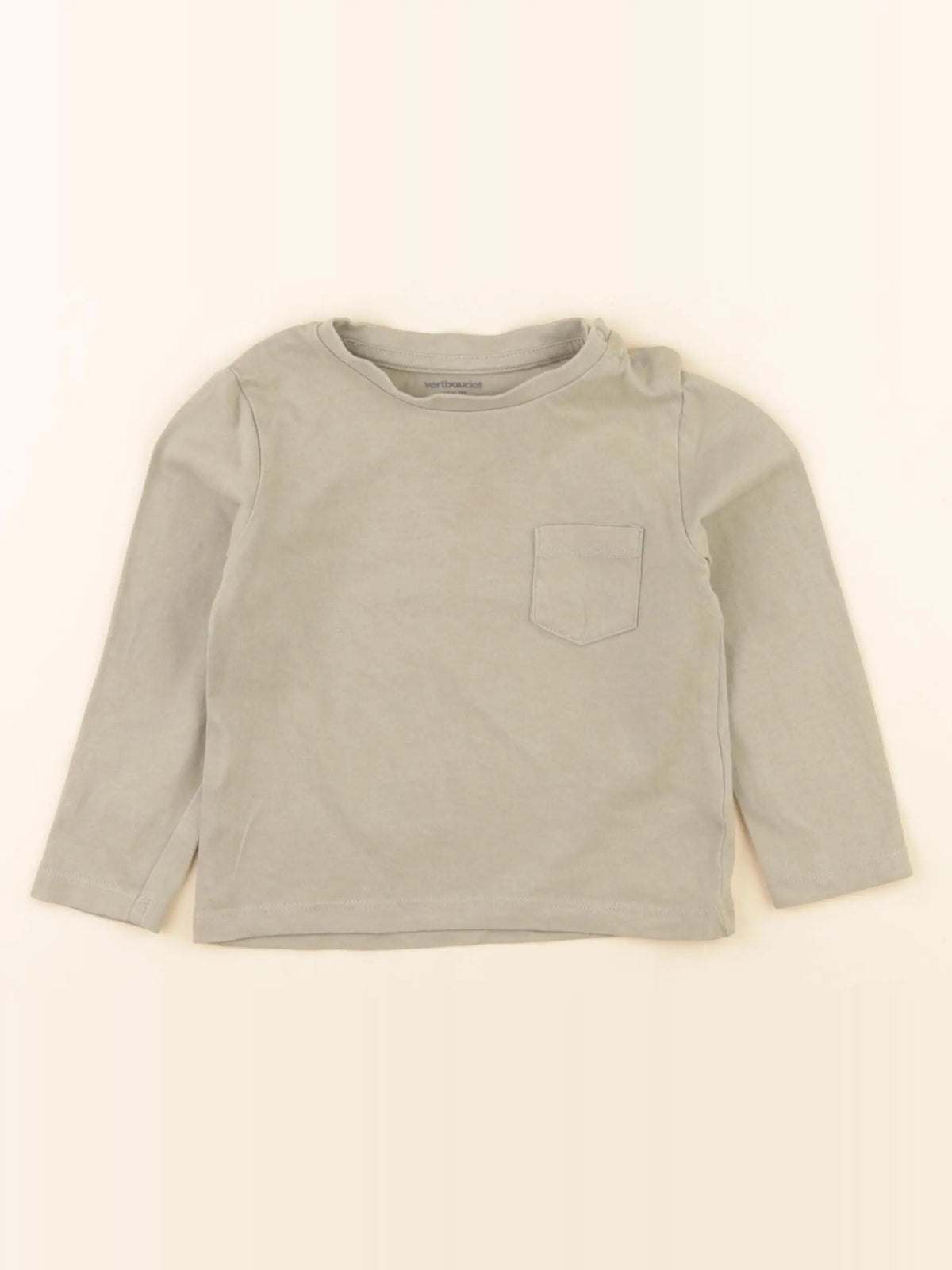 Vertbaudet - tee-shirt vert - 18 mois