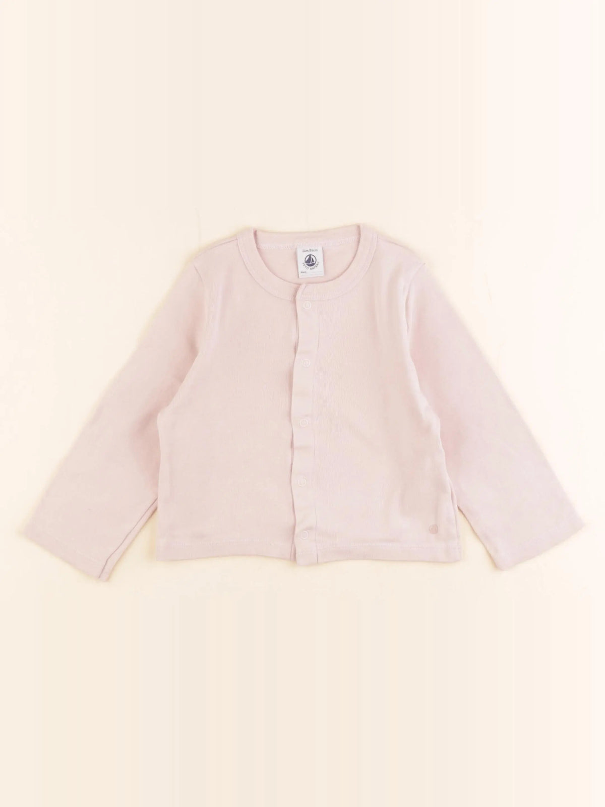 Petit Bateau - tee-shirt rose - 24 mois