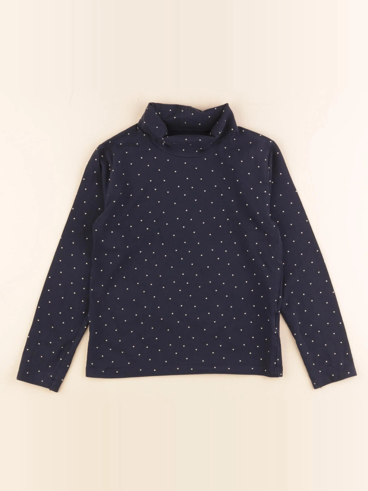 Vertbaudet - sous-pull bleu - 8 ans