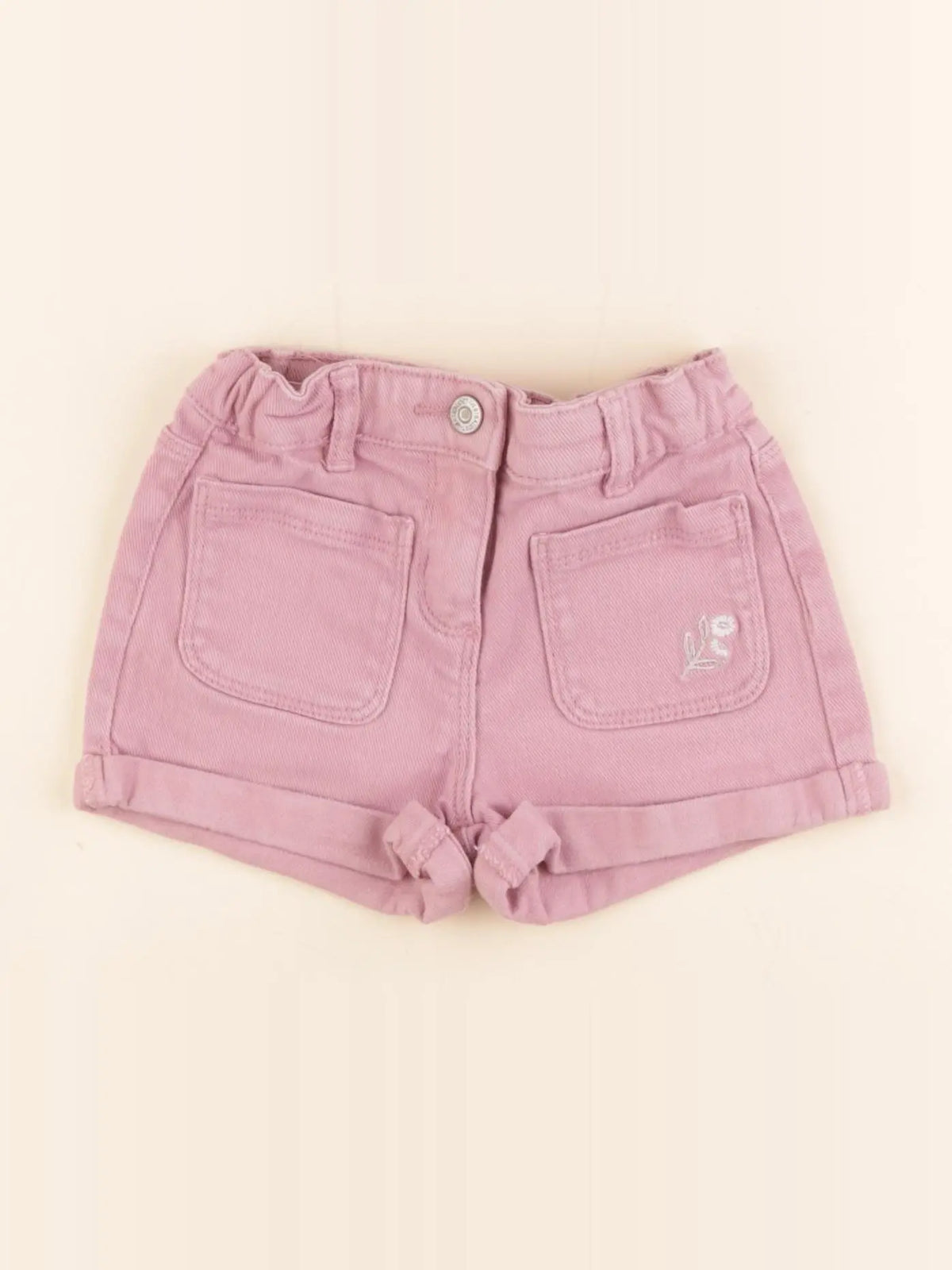 Vertbaudet - short rose - 4 ans