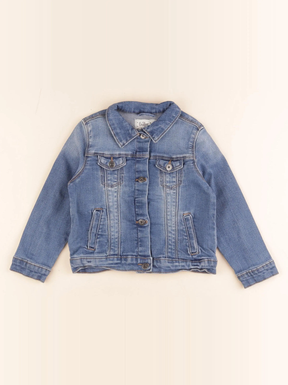 Vertbaudet - veste bleu - 4 ans