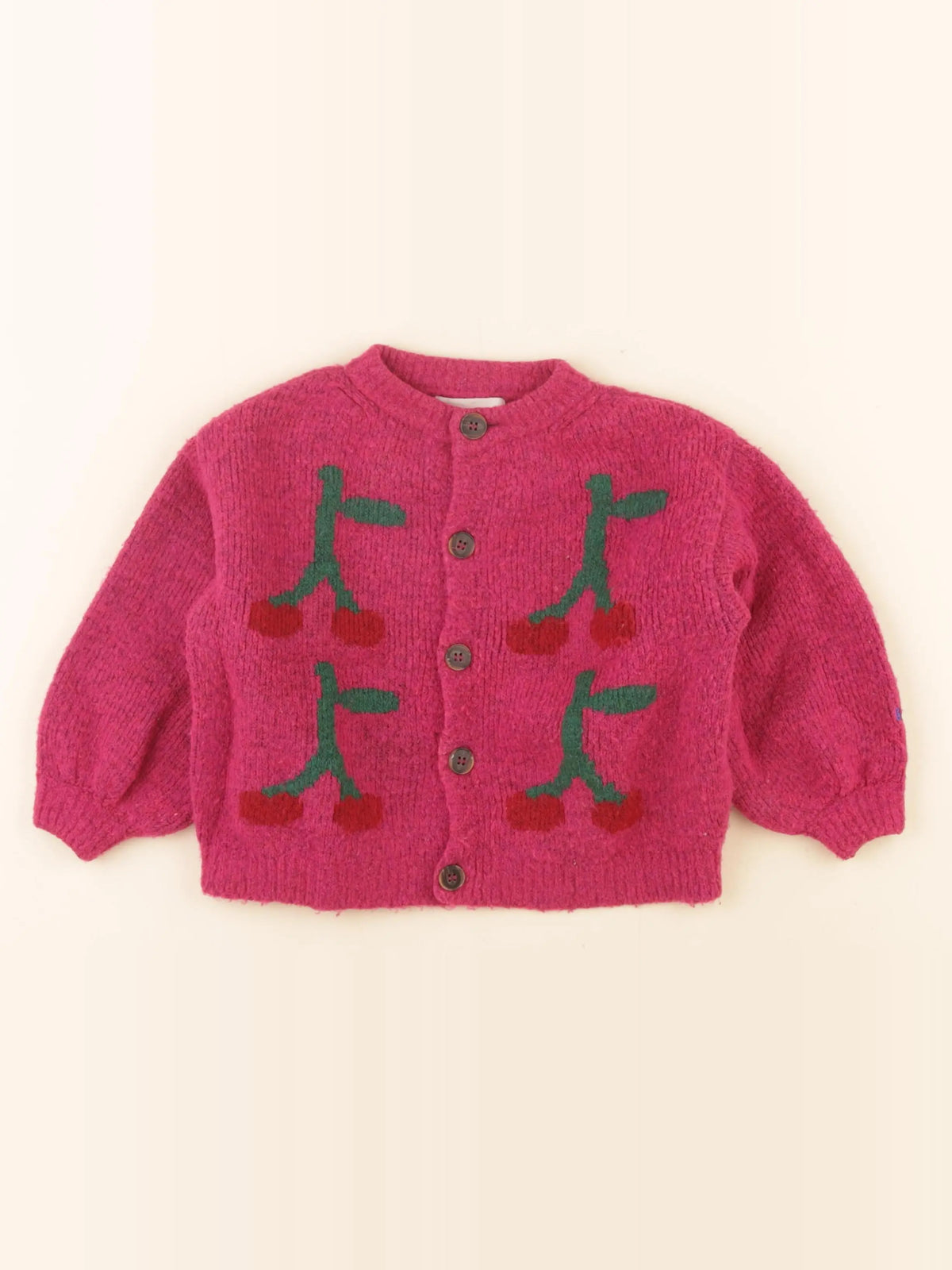 Bobo Choses - gilet rose - 2/3 ans