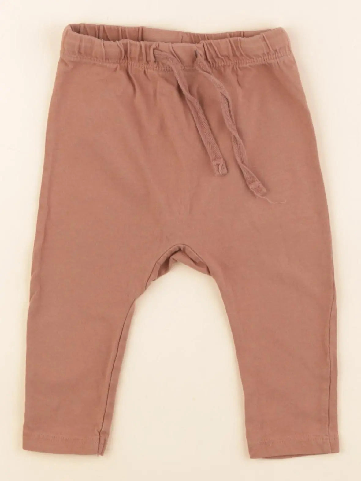 H&M - legging marron - 6/9 mois