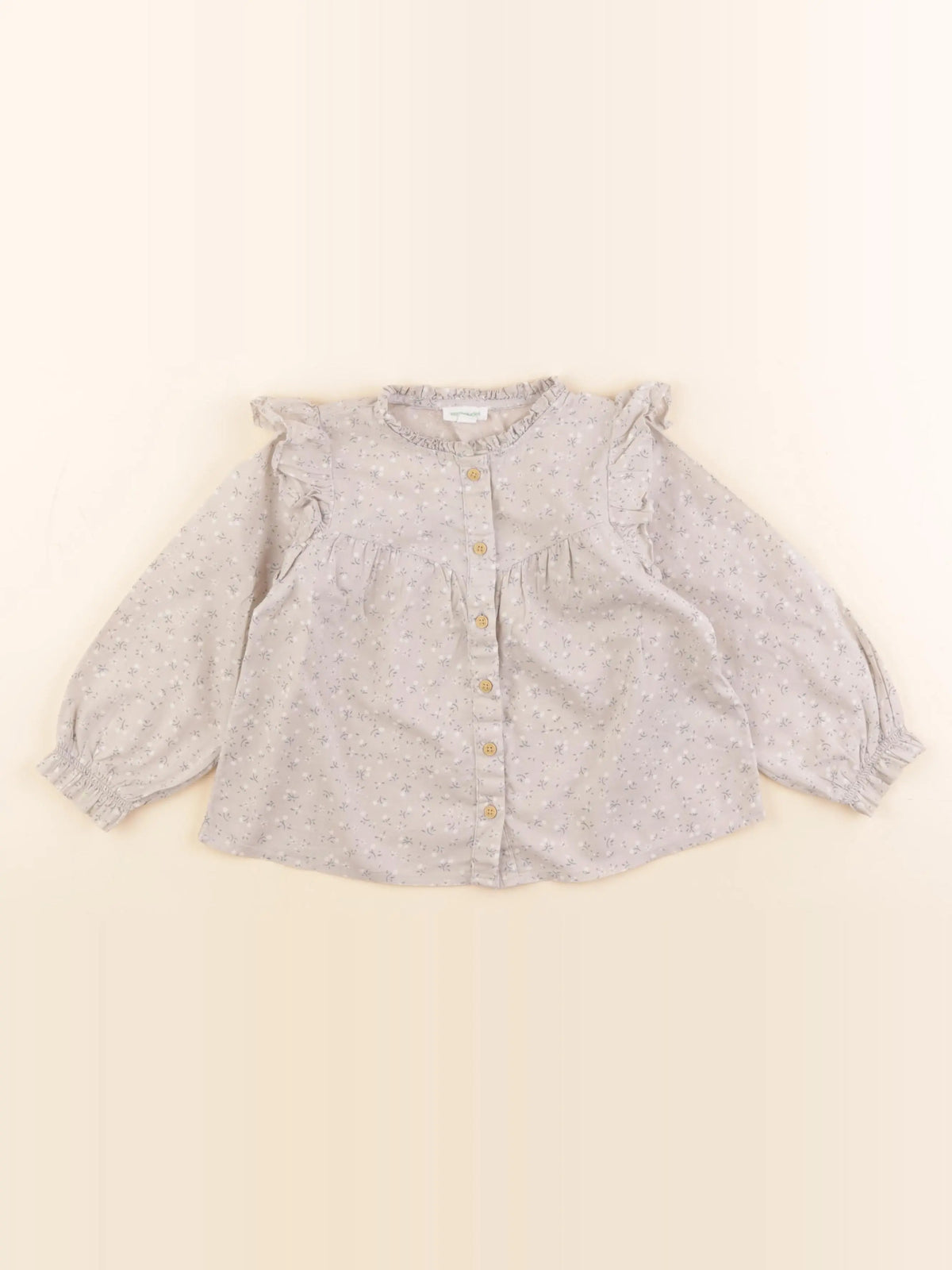 Vertbaudet - blouse gris - 2 ans