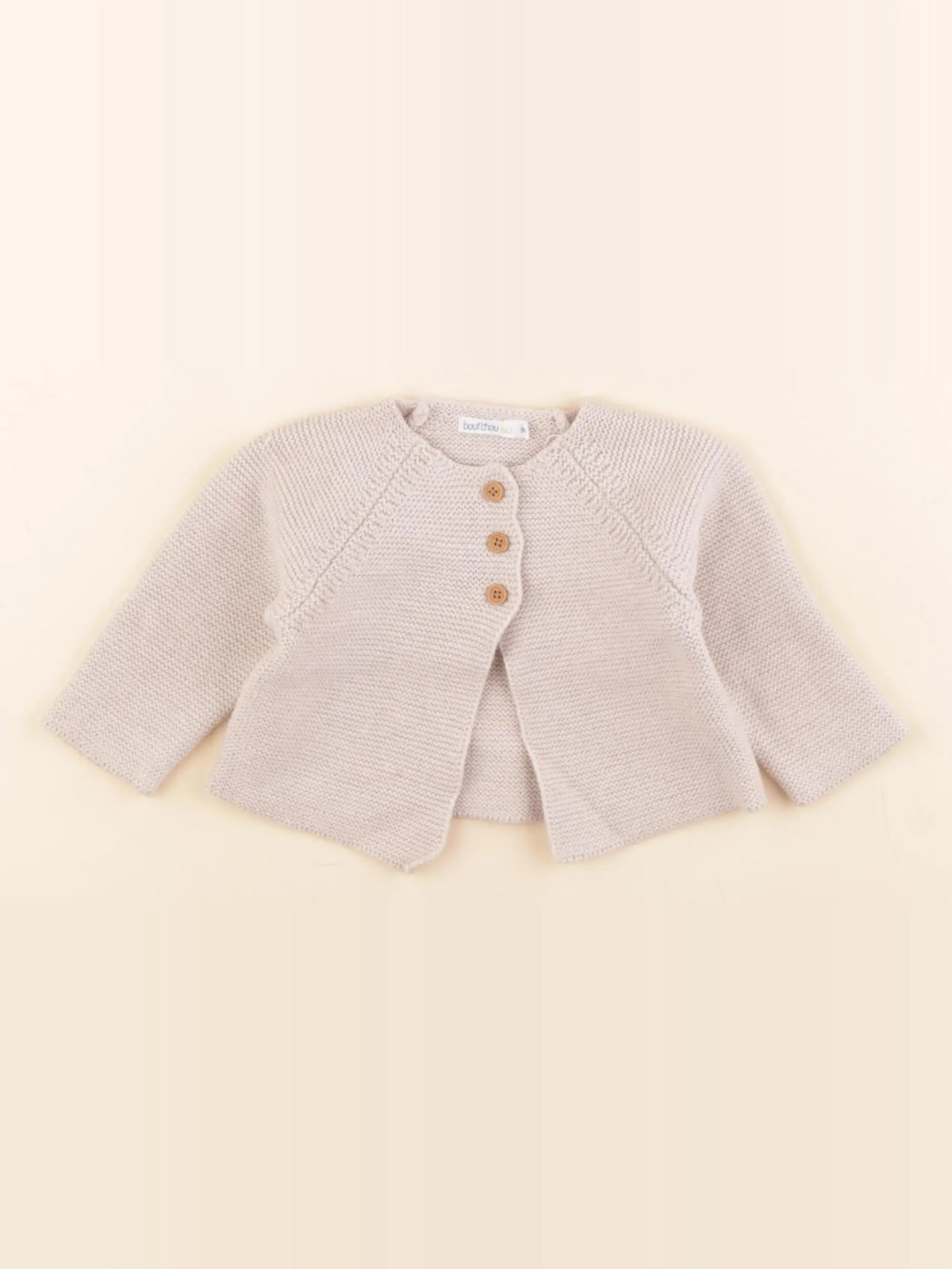 Boutchou - gilet beige - 3 mois