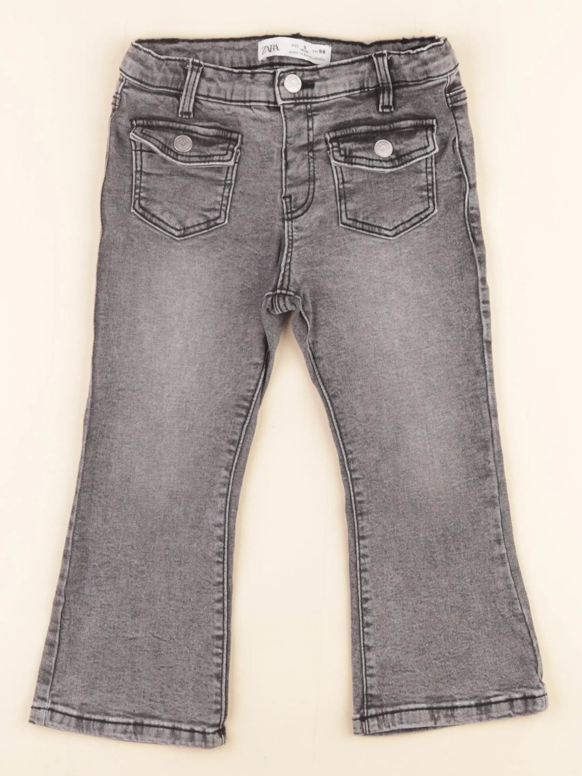 Zara - jean gris - 3 ans