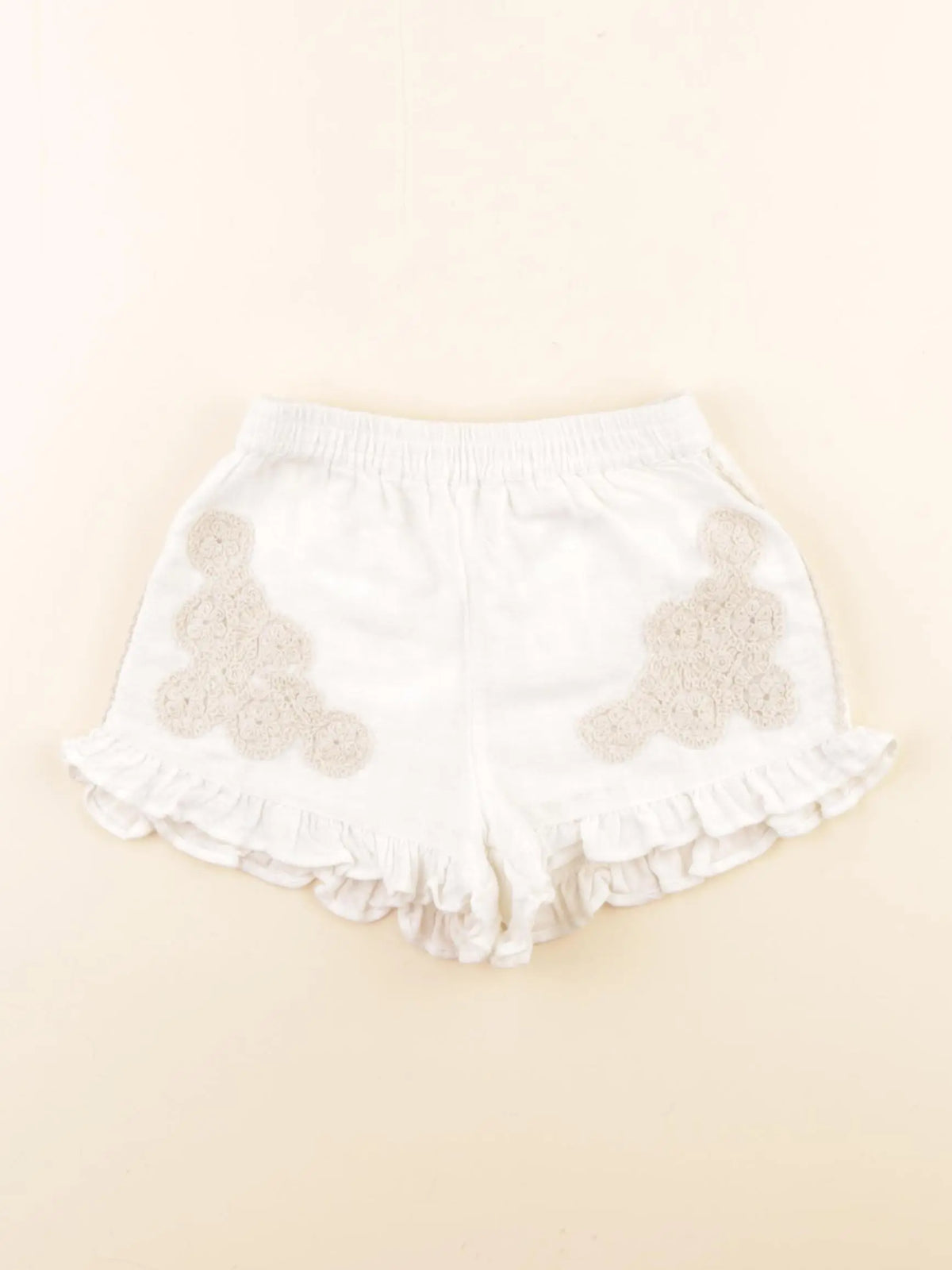 Zara - short blanc - 3 ans